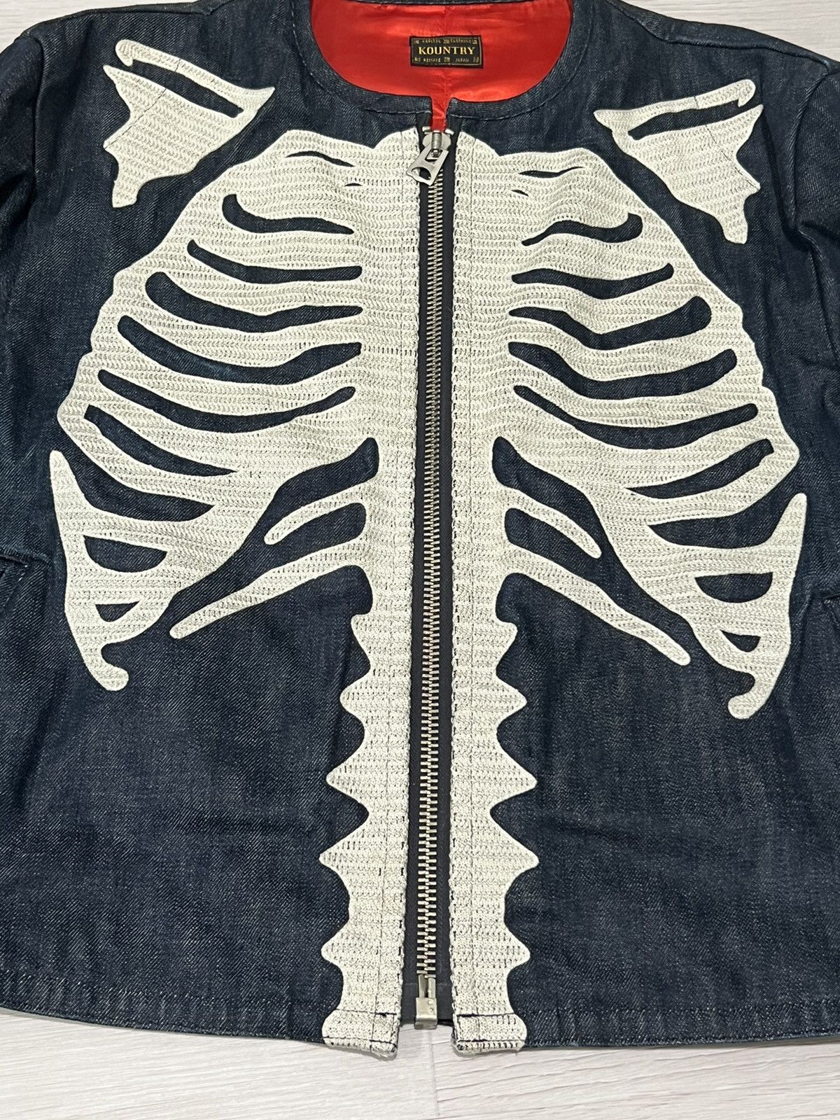 Kapital Kapital Kountry Bones Denim JKT Size US XL / EU 56 / 4 - 3 Thumbnail