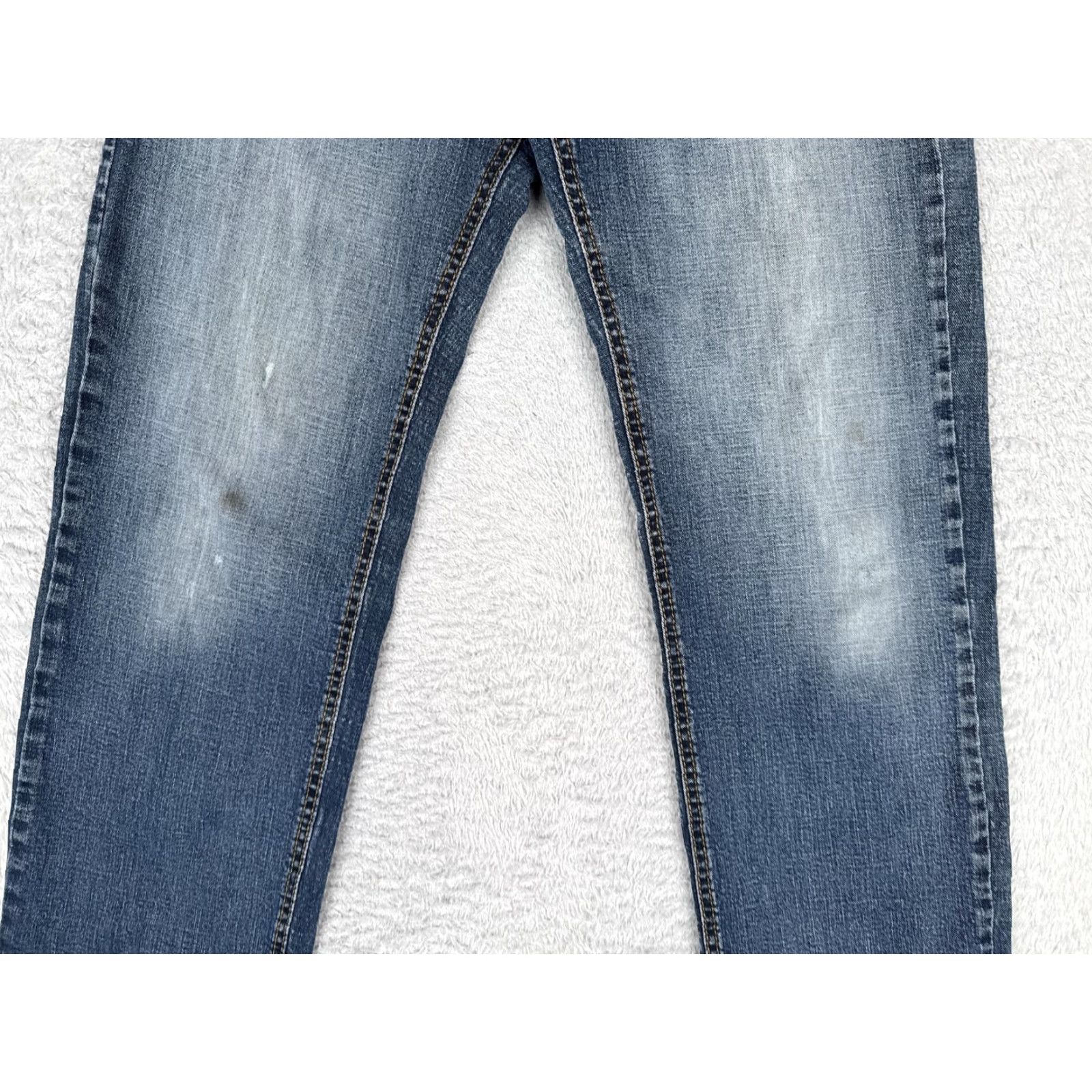Vintage Urbanstar Jeans Womens 28 Blue Medium Wash Mid Rise Straight 28x28.5 5-Pocket Denim Size 28" / US 6 / IT 42 - 3 Thumbnail