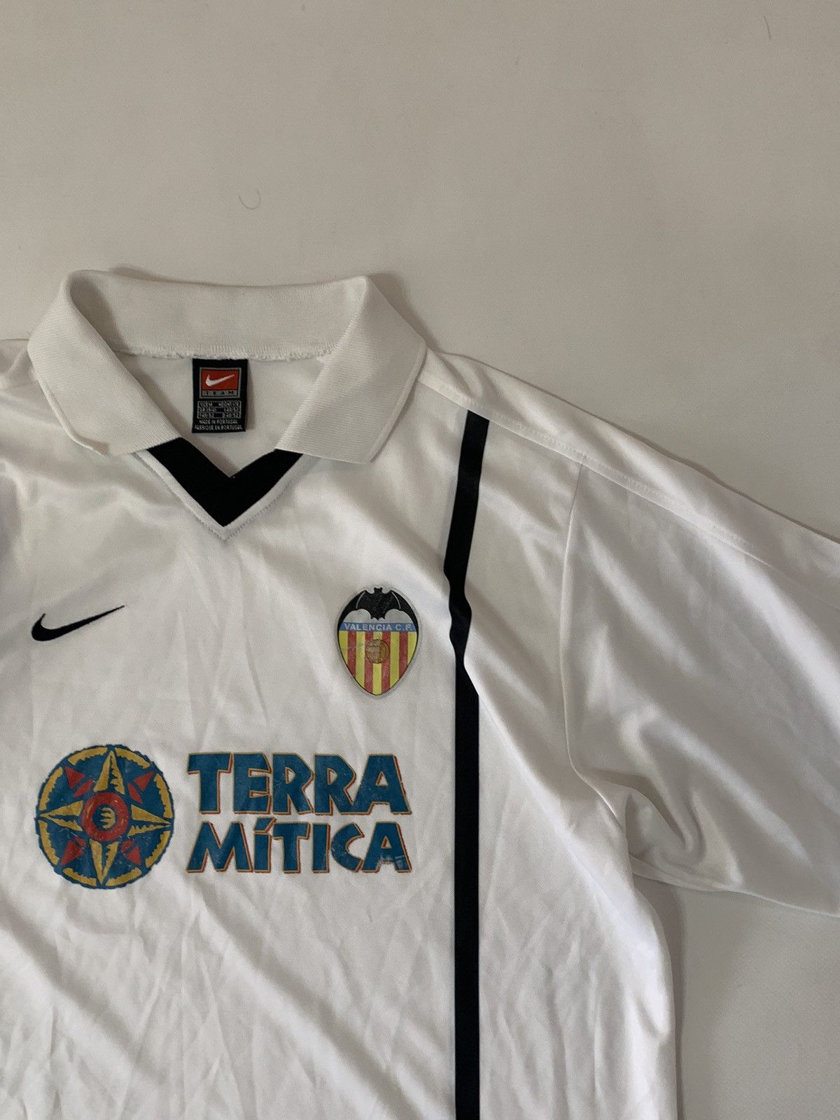Vintage Rare! Original Nike Valencia CF 2000/2001 Home Size US M / EU 48-50 / 2 - 4 Thumbnail