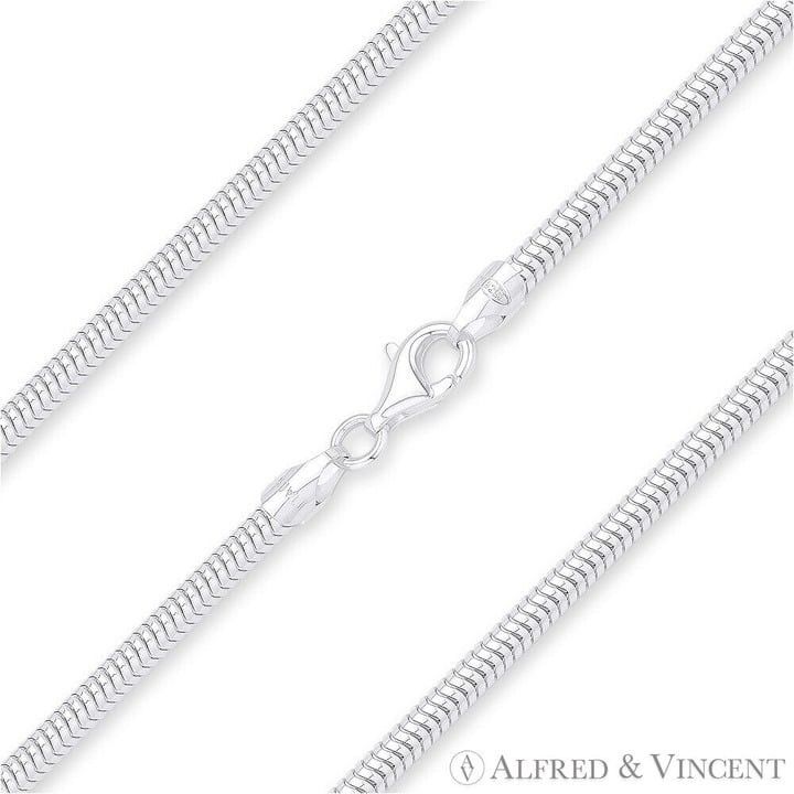 Other 1.6mm Flexible Snake Chain Necklace in .925 Sterling Silver Size ONE SIZE - 1 Thumbnail