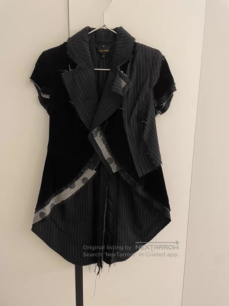 Comme des Garcons Comme des Garcons Velvet patchwork top Size S / US 4 / IT 40 - 1 Thumbnail