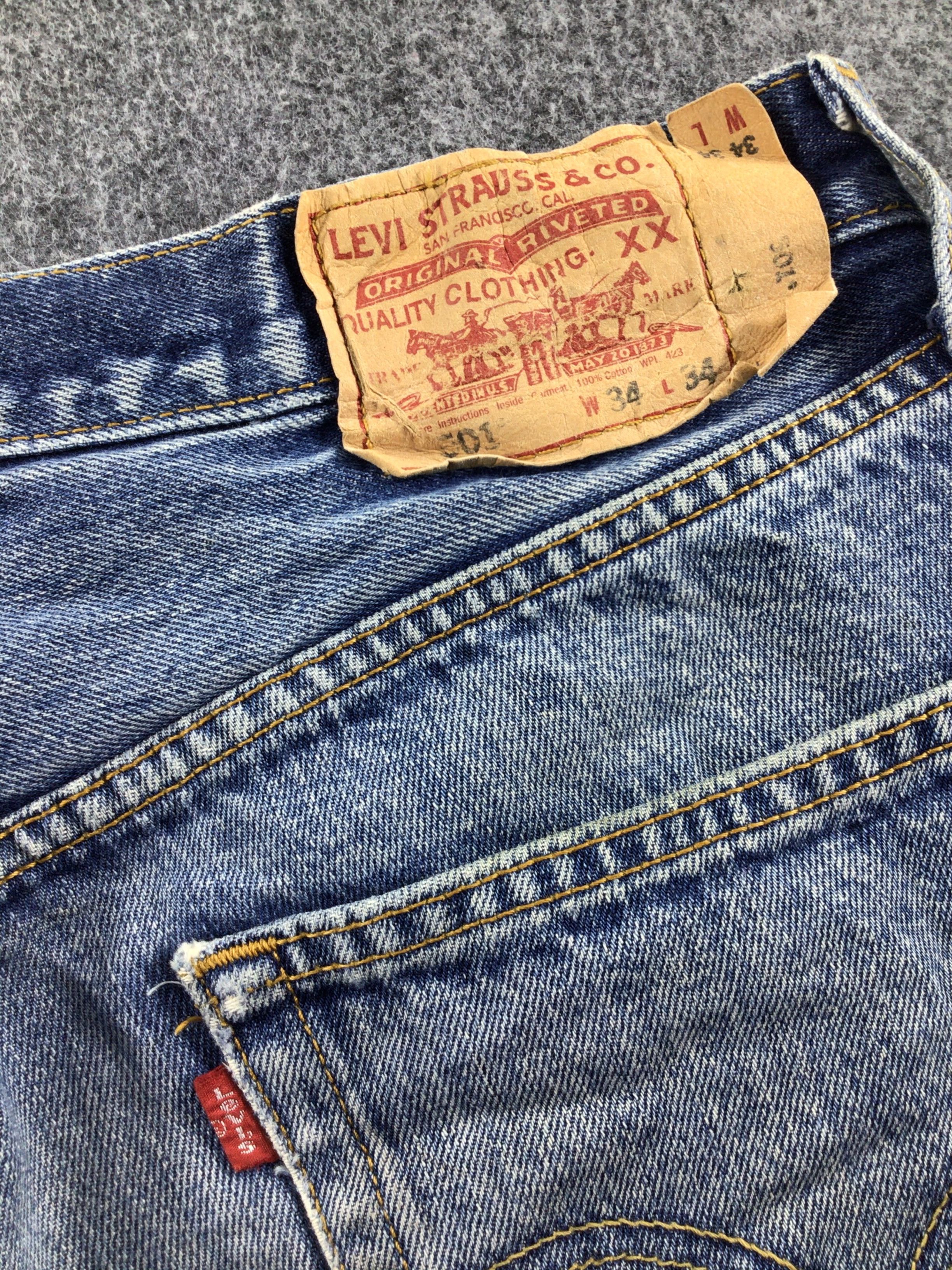 Levi's Vintage Levis 501 Jeans-J435 Size US 35 - 5 Thumbnail