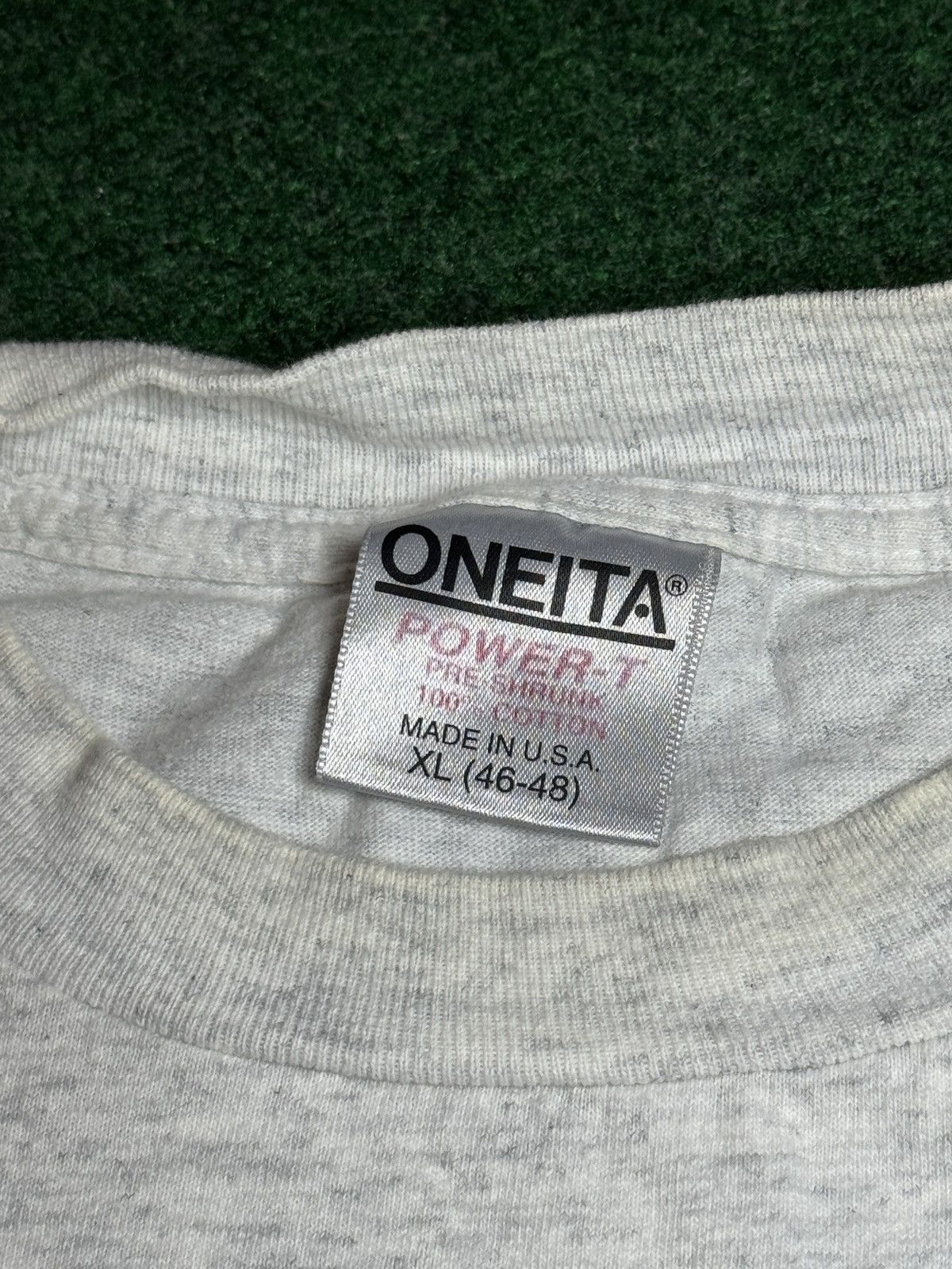Vintage Vintage 90s Boston Massachusetts Boxy XL Oneita T Shirt Size US XL / EU 56 / 4 - 3 Thumbnail