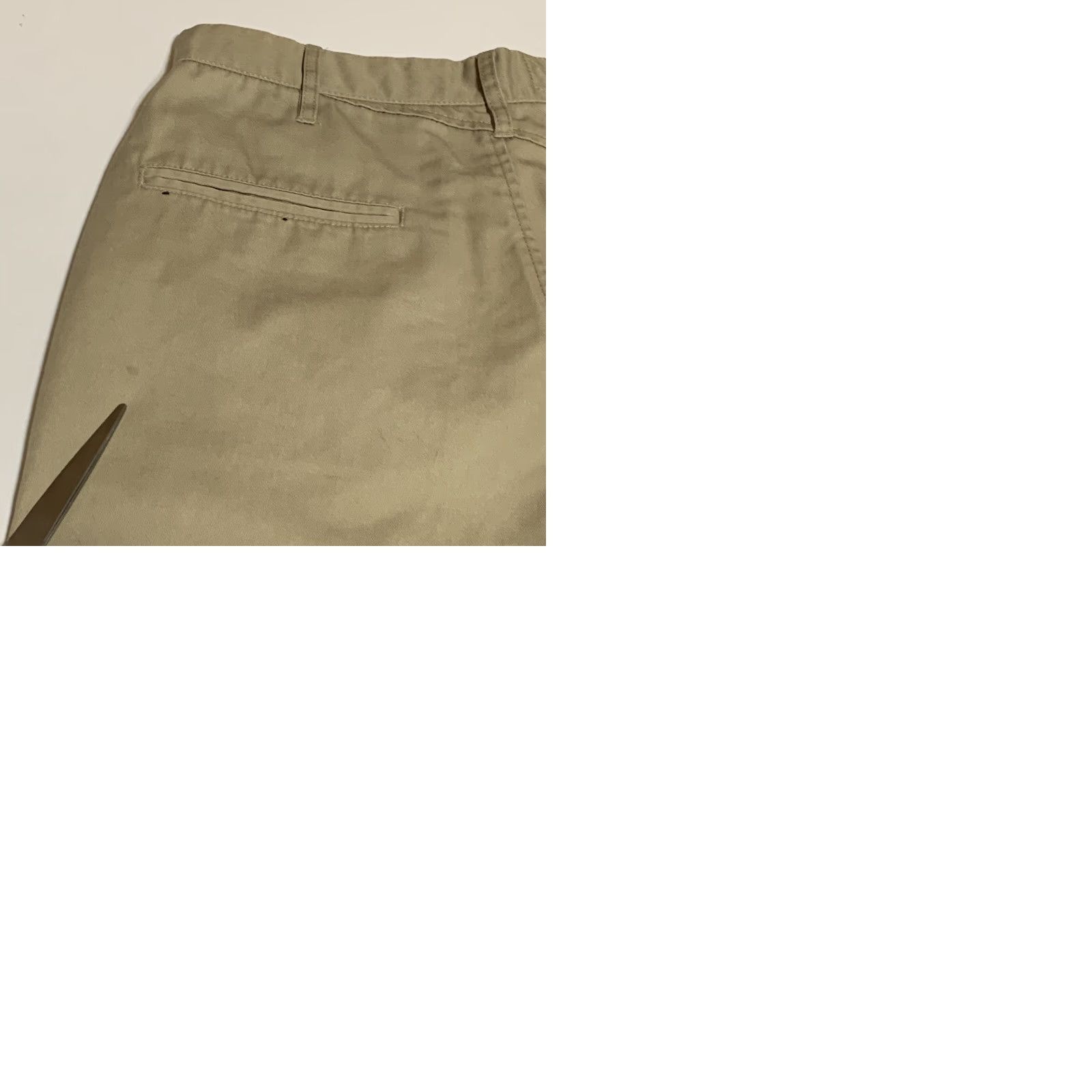 Volcom Volcom Stone 29 x 12" Khaki Weirder Chino Shorts Mens 29 Khaki Beige Flat Front Pockets Logo Vintage No Size US 29 - 9 Thumbnail
