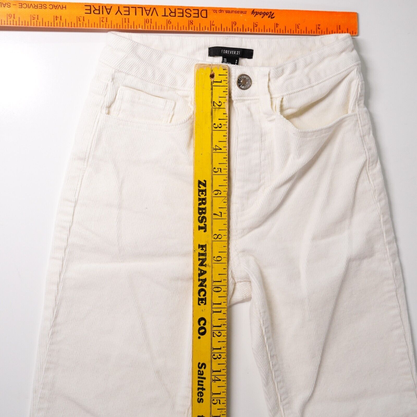 Forever 21 Forever 21 Corduroy Flared Trouser Leg Jeans Cotton Pants Sm Size 26" / US 2 / IT 38 - 2 Thumbnail