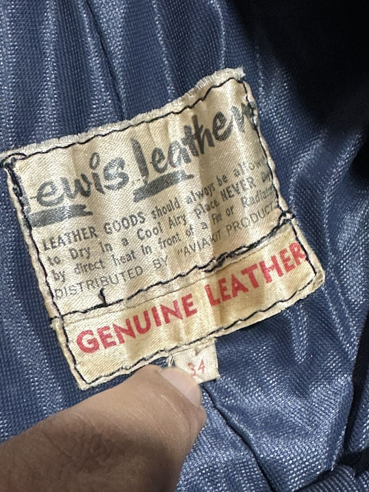 Lewis Leathers Vintage 70s Lewis Leather bikers pants Size US 32 / EU 48 - 6 Thumbnail