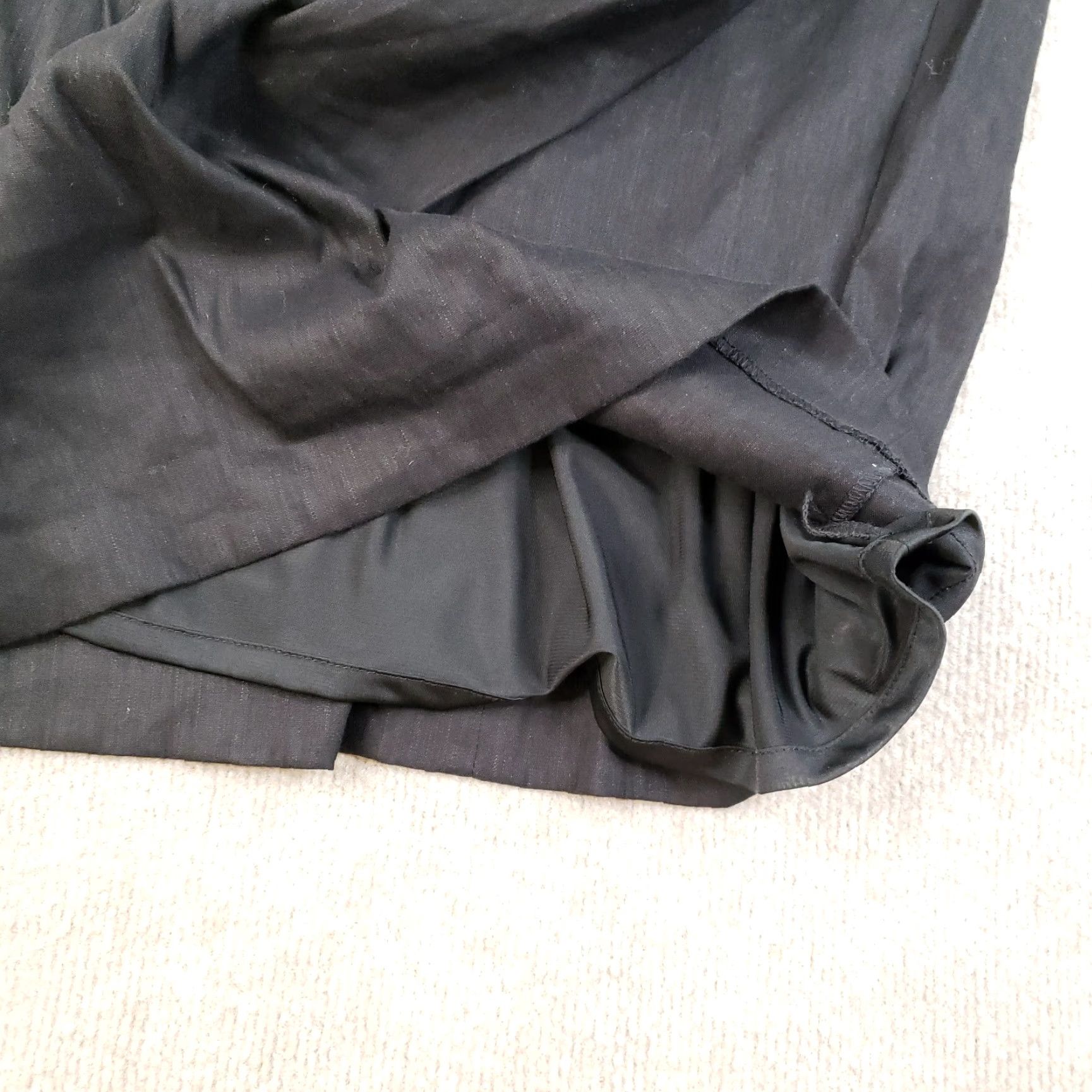 Tommy Bahama Tommy Bahama Shift Dress Womens Size 8 Black Sleeveless Lined Stretch Linen Blend Casual Size M / US 6-8 / IT 42-44 - 7 Thumbnail