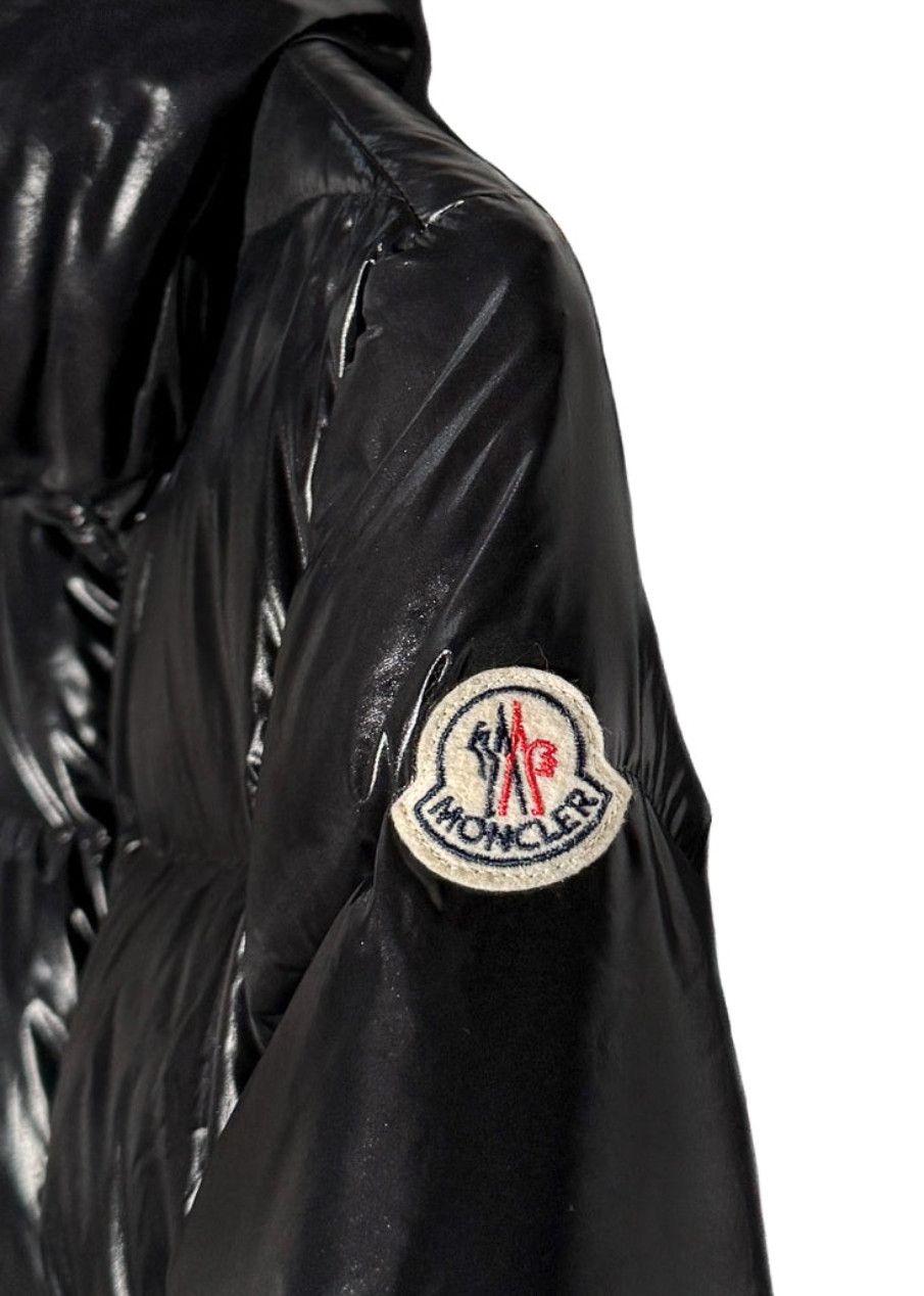 Moncler Moncler Black Jasminum Long Down Coat Size XXS / US 00 / IT 34 - 4 Thumbnail