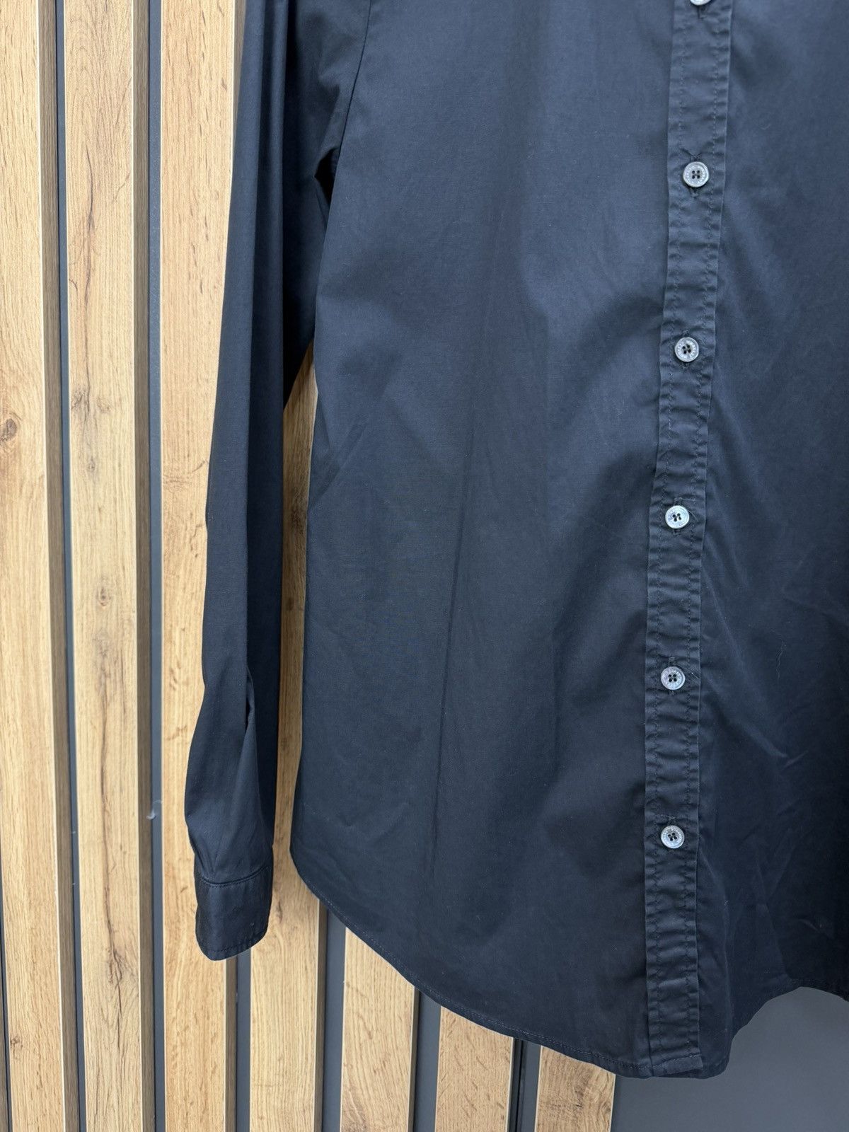 Burberry Burberry Brit Black Button Up Shirt Womens Size M Size M / US 6-8 / IT 42-44 - 3 Thumbnail