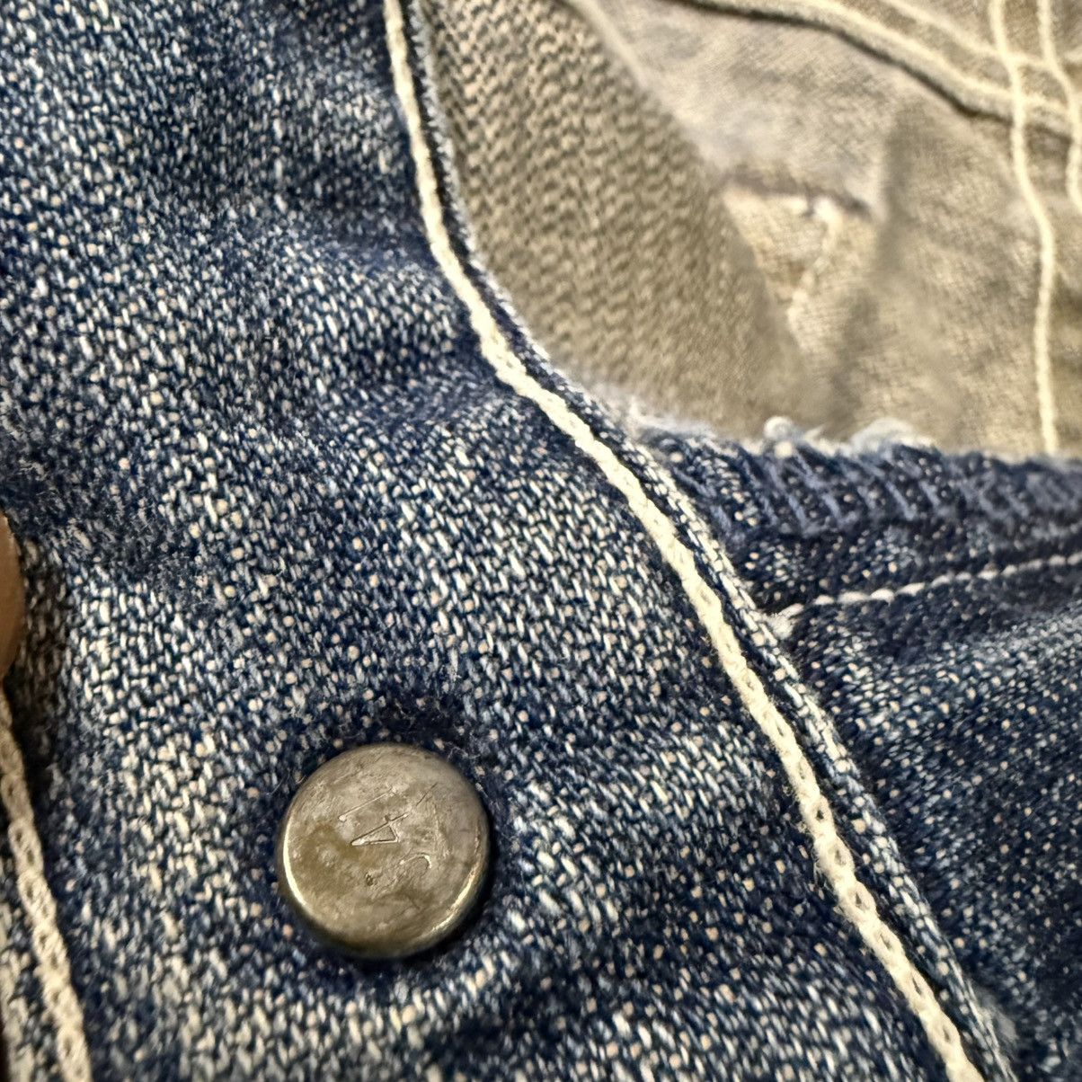 Levi's Vintage 2003 Levis 502 Distressed Denim W34 Size US 34 / EU 50 - 14 Thumbnail