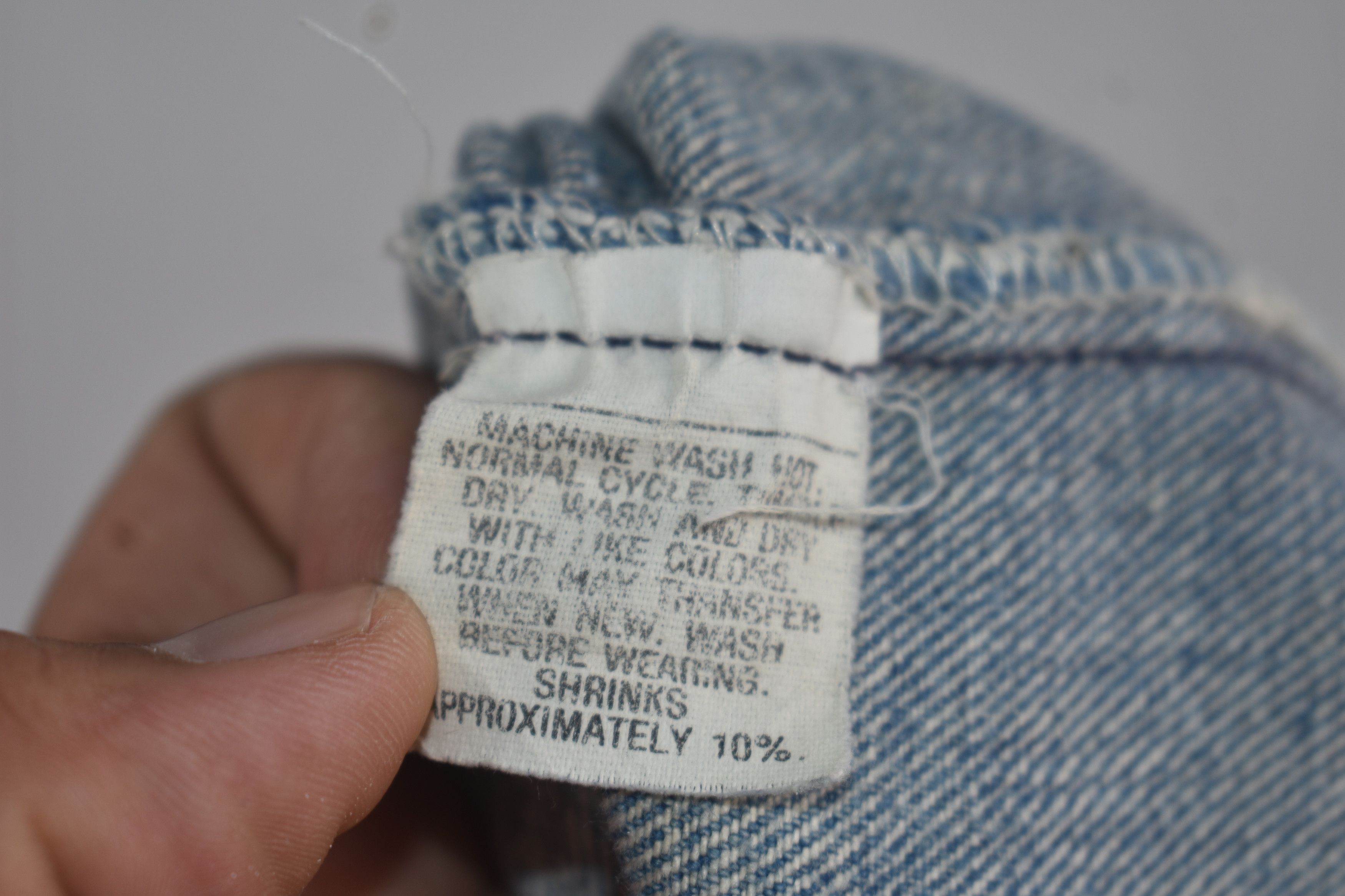 Jean × Levi's × Vintage SUPER RARE 🔥 80's Levis 501 Distress Jeans W38 Size US 38 / EU 54 - 10 Thumbnail