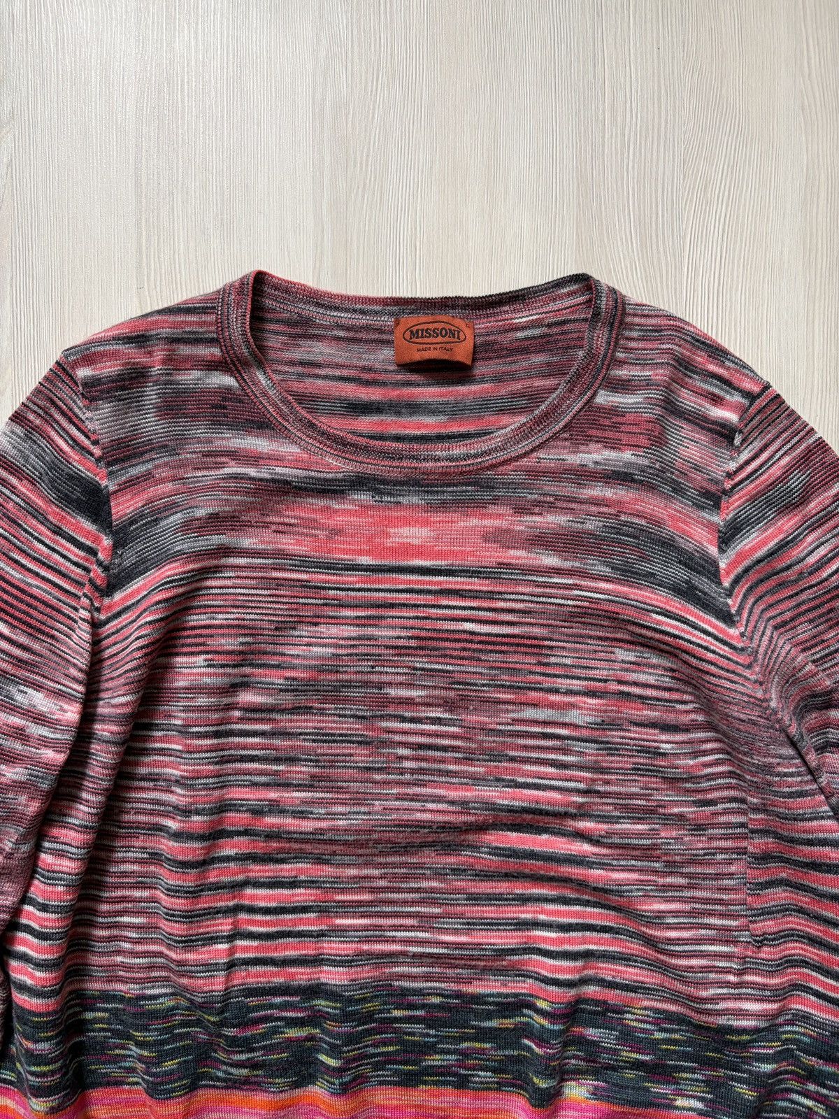 Missoni Missoni Iconic Multicolor Wool Sweater Size US M / EU 48-50 / 2 - 2 Thumbnail