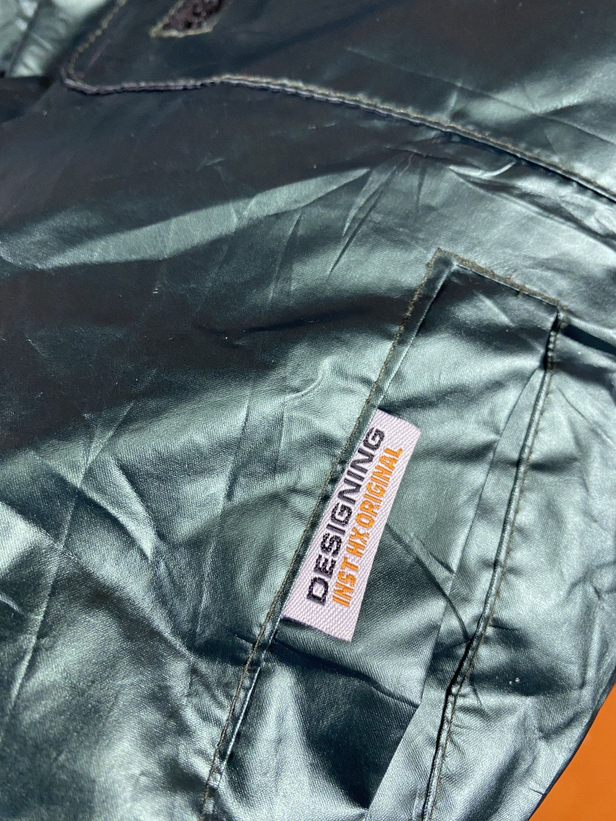 Japanese Brand Lucky Five Designer Metallic Hooded Jacket Lightweight ZipUp Size US M / EU 48-50 / 2 - 8 Thumbnail