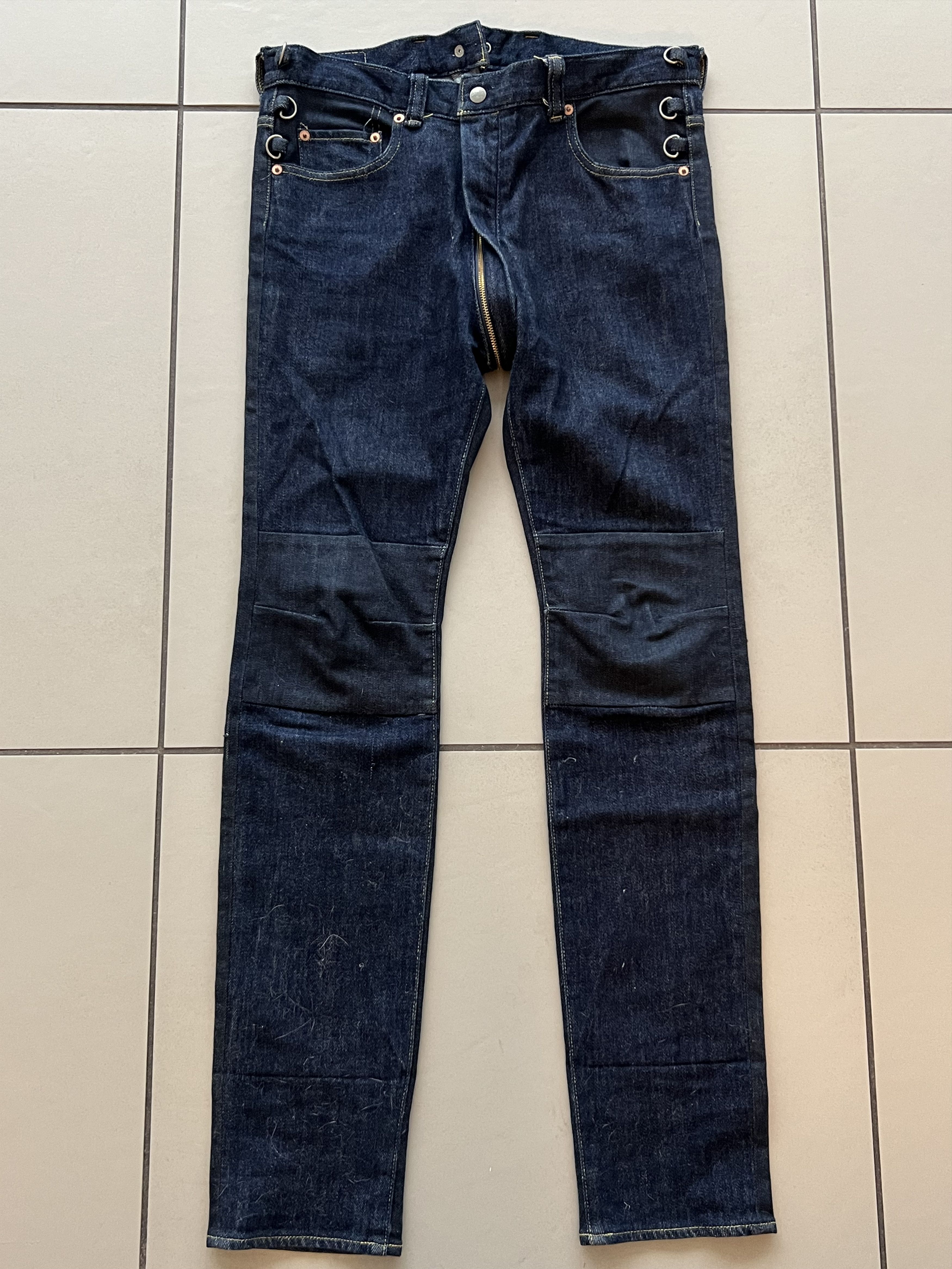 Ganryu Ganryu - Comme des garcons, Rise Zipper Jean Size US 32 / EU 48 - 9 Thumbnail