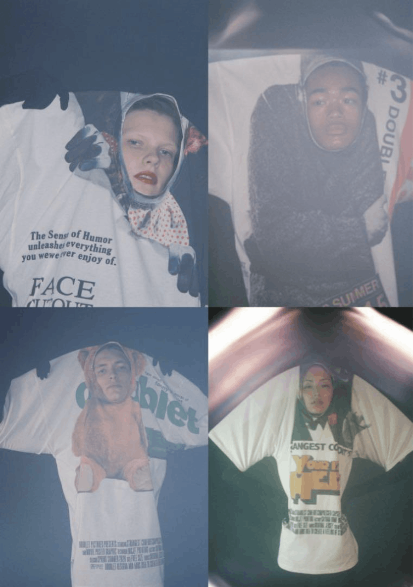 Doublet Compressed "Insert Face" / TED Movie T-Shirt Size US XL / EU 56 / 4 - 9 Thumbnail
