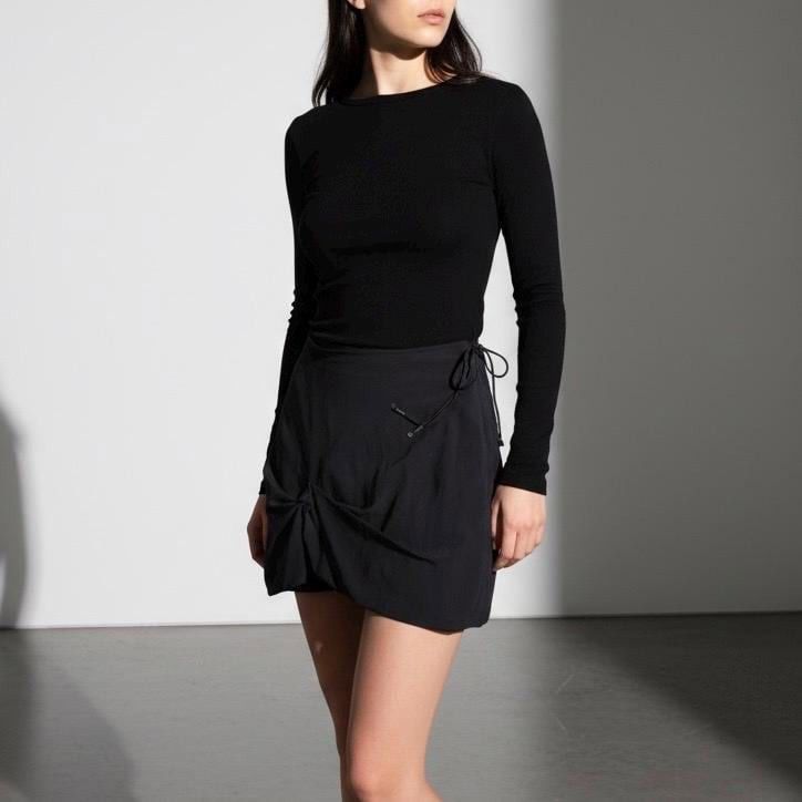 Cop Copine The Cop Copine Draped Archive Skirt Size 32" / US 10 / IT 46 - 5 Thumbnail