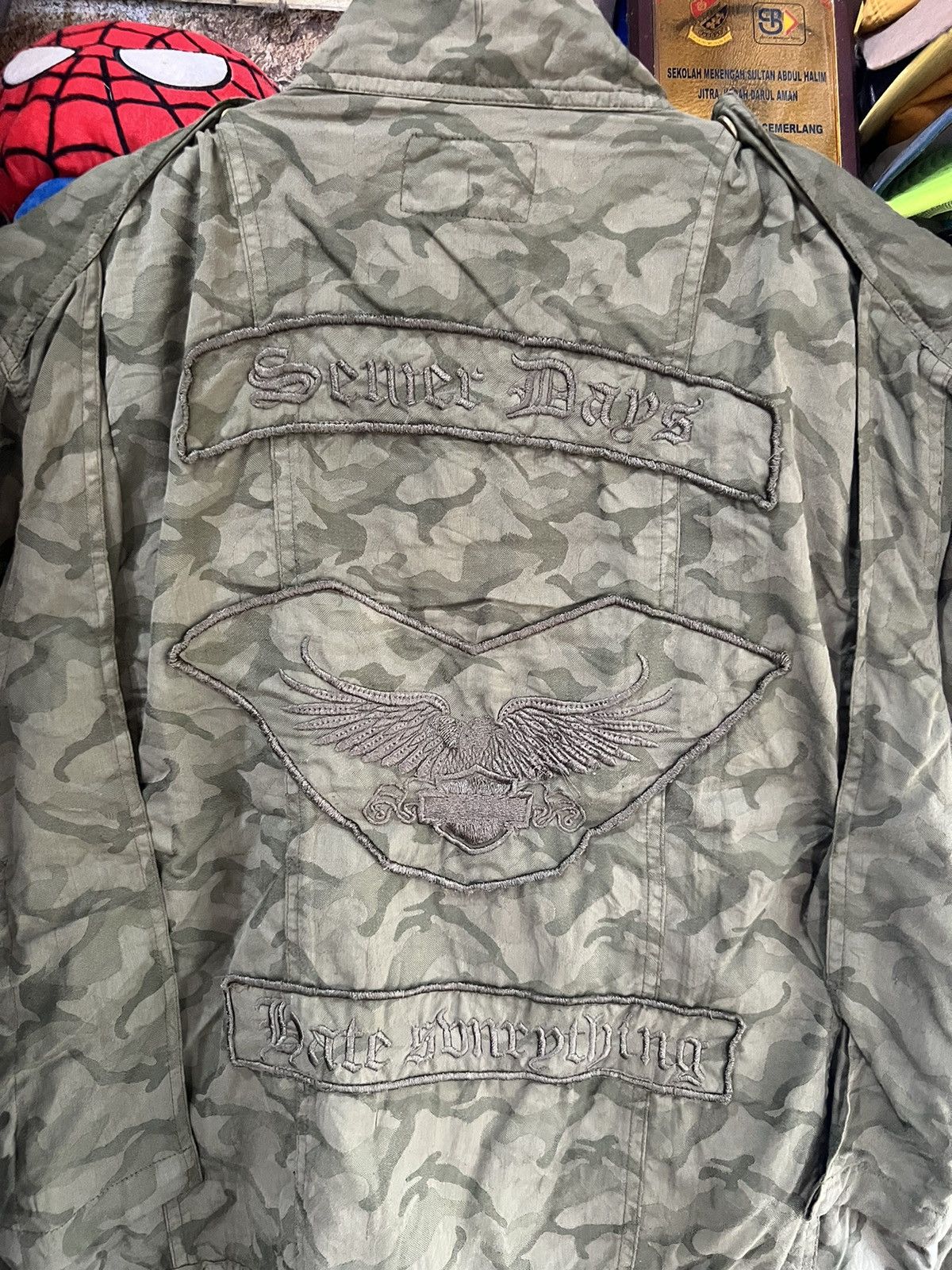 Other 🔥Rare Camo Bondage Zipper Jacket Size US M / EU 48-50 / 2 - 16 Thumbnail