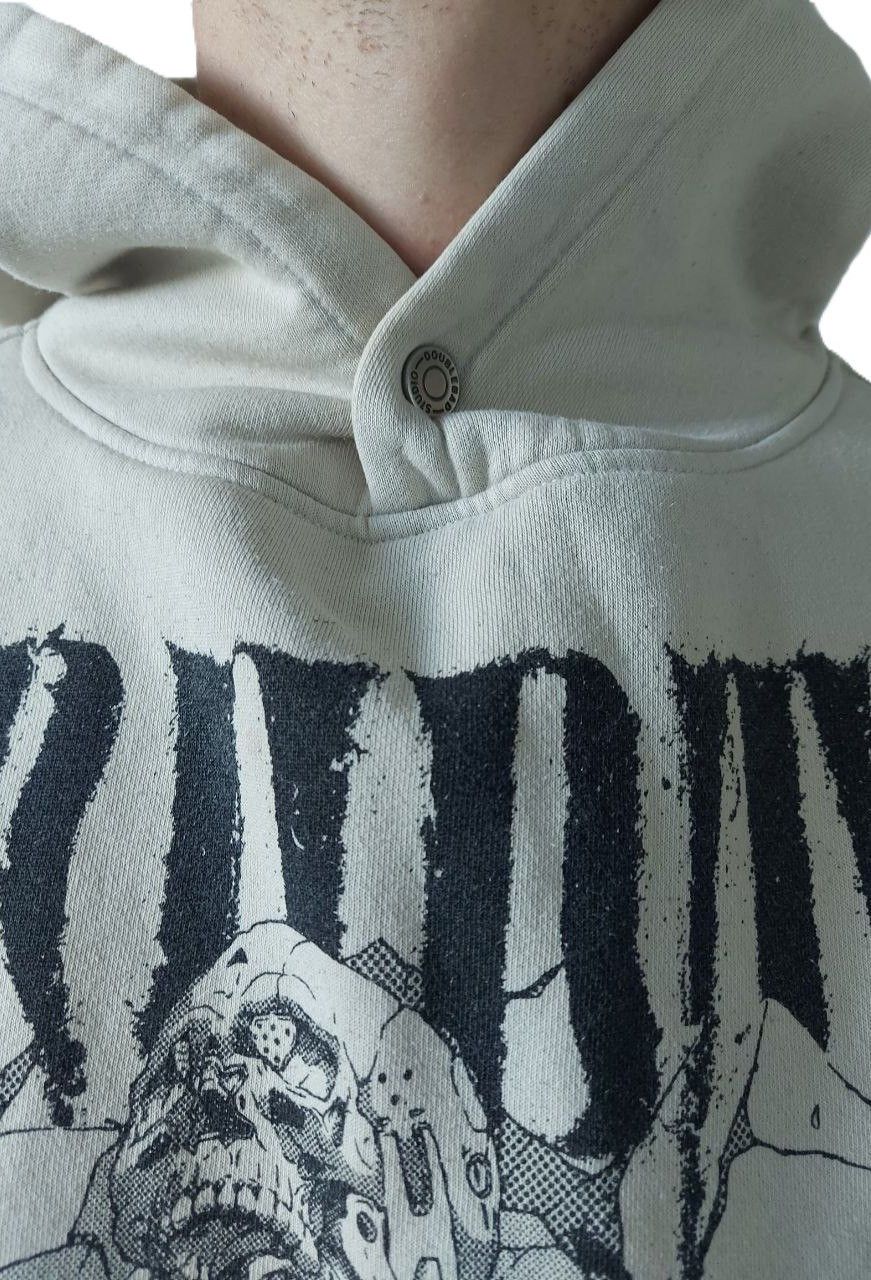 Other Bad Habits Beige Cotton Hoodie Fatal System Error Size M Size US M / EU 48-50 / 2 - 16 Thumbnail