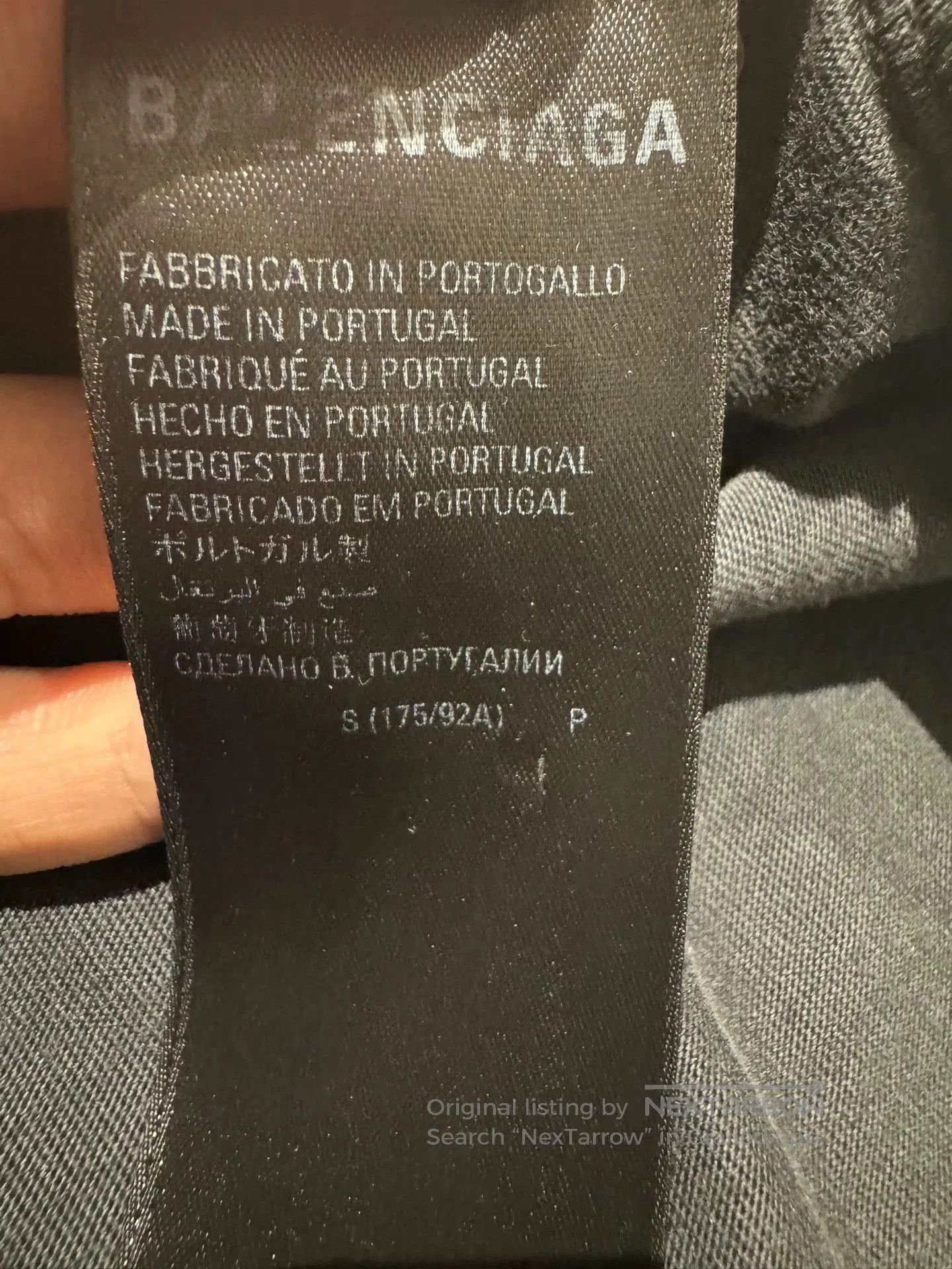 Balenciaga Balenciaga Black Bat Short Sleeve. Size US S / EU 44-46 / 1 - 5 Thumbnail