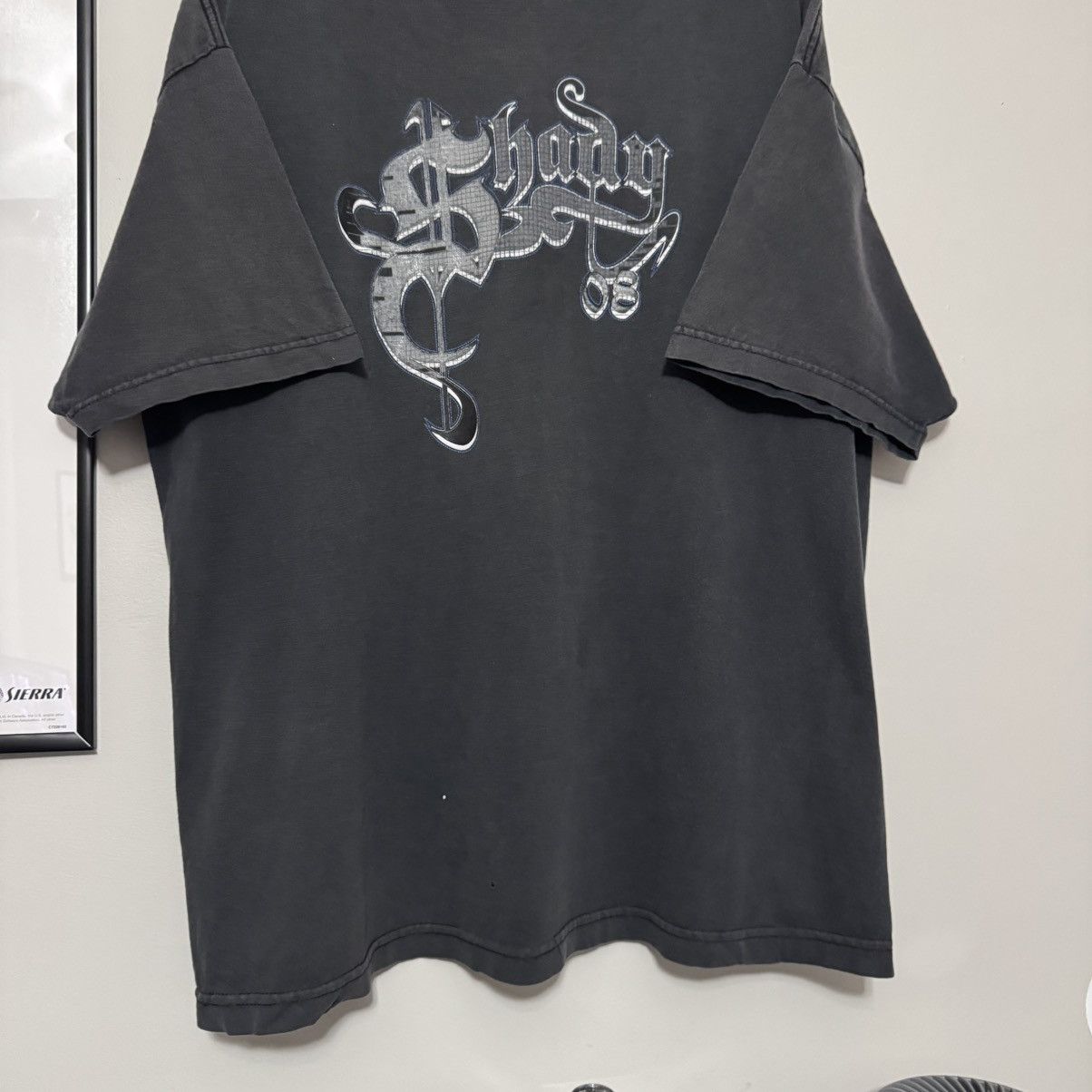Shady Ltd × Vintage VINTAGE Y2K SHADY LTD EMINEM FADED ESSENTIAL TEE Size US L / EU 52-54 / 3 - 4 Thumbnail
