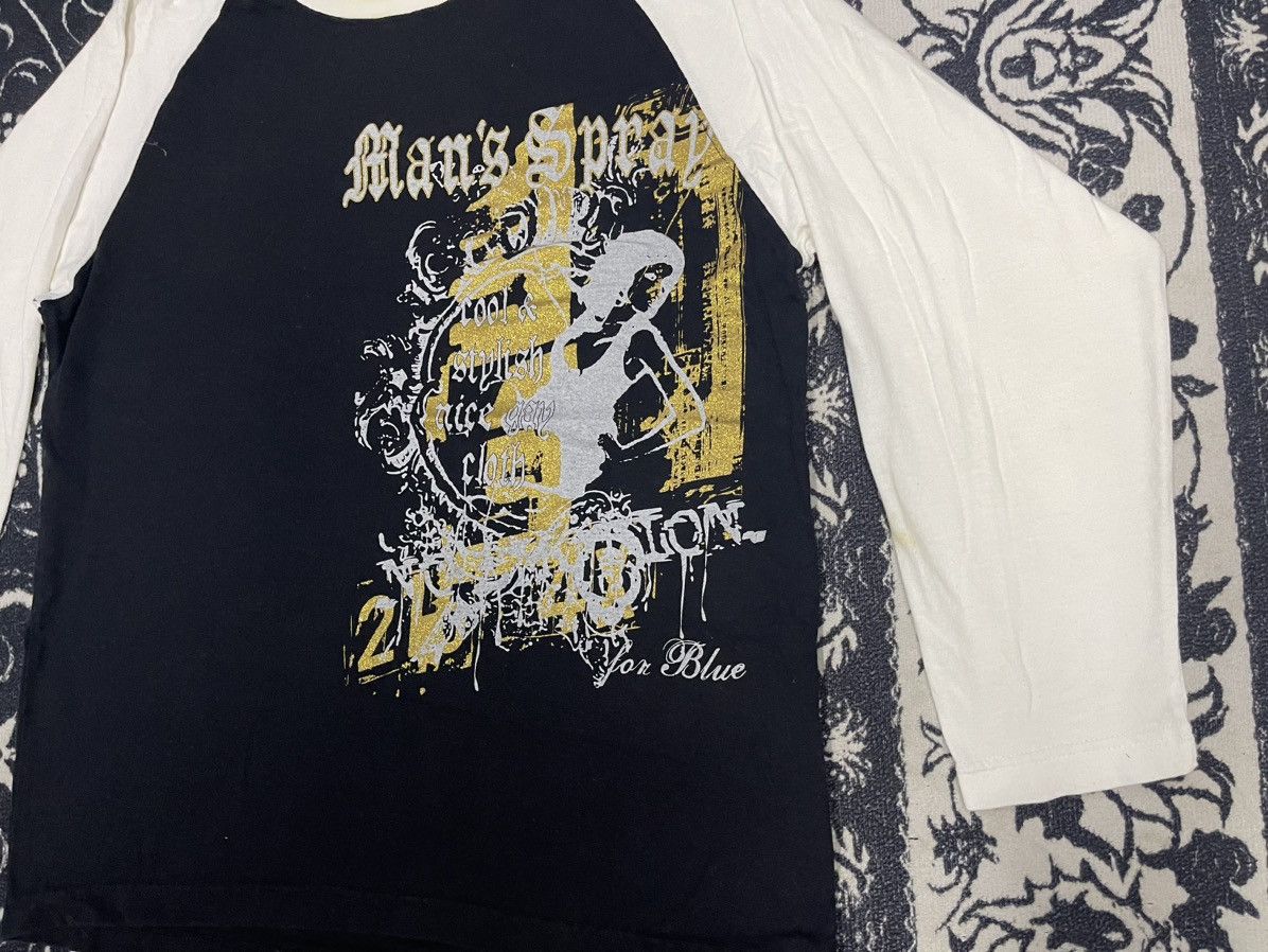 Japanese Brand 2000s HYSTERIC GLAMOUR INSPIRED 3QUATER SHIRT Size US M / EU 48-50 / 2 - 6 Thumbnail