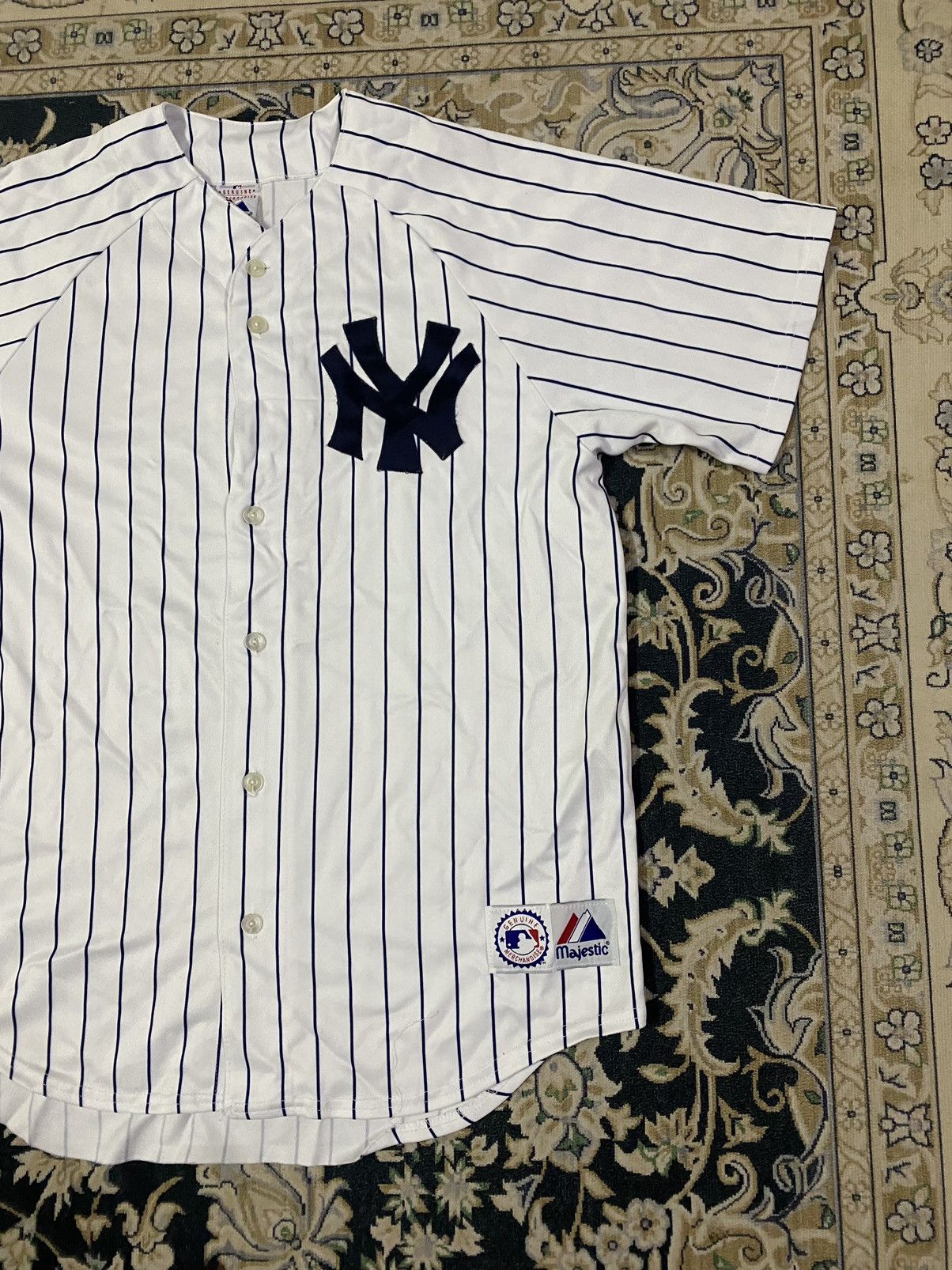 Majestic Vintage Majestic New York Yankees Pullover Jersey Size US L / EU 52-54 / 3 - 4 Thumbnail
