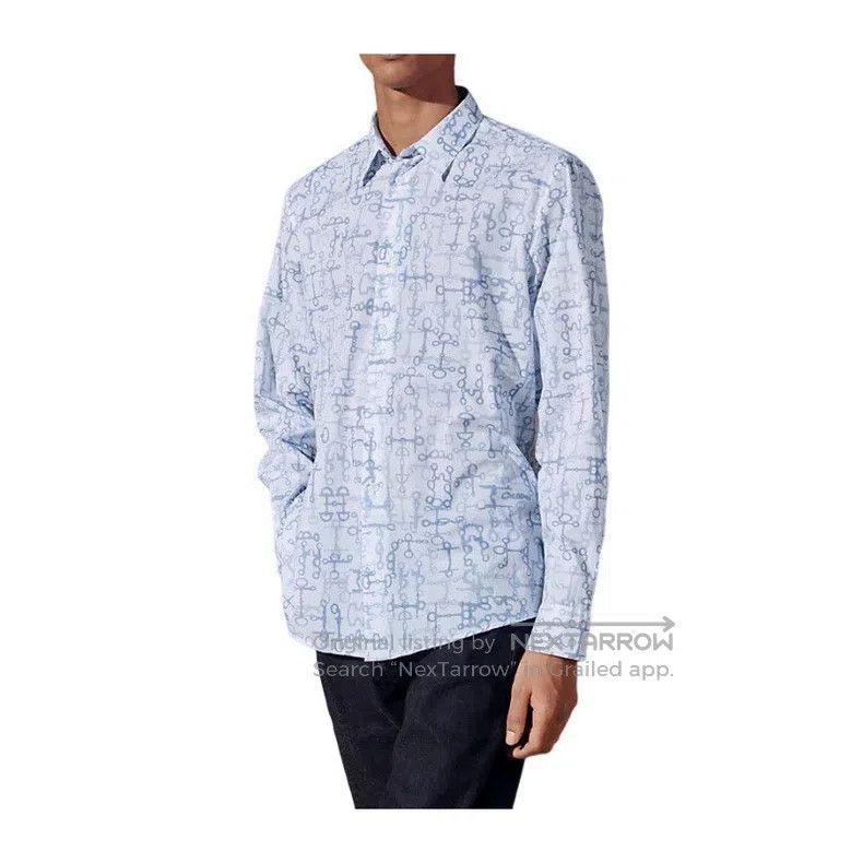 Hermes Hermes Shirt Size US XXS / EU 40 - 6 Thumbnail
