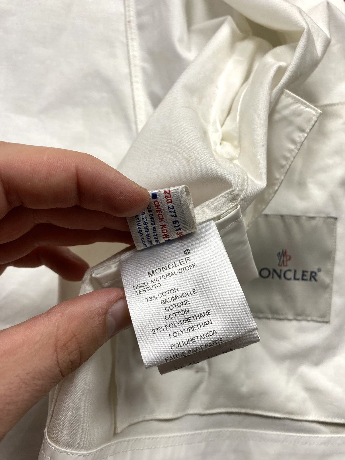 Other Very Rare! Vintage Moncler Rain Jacket Polyurethan Size S / US 4 / IT 40 - 13 Thumbnail