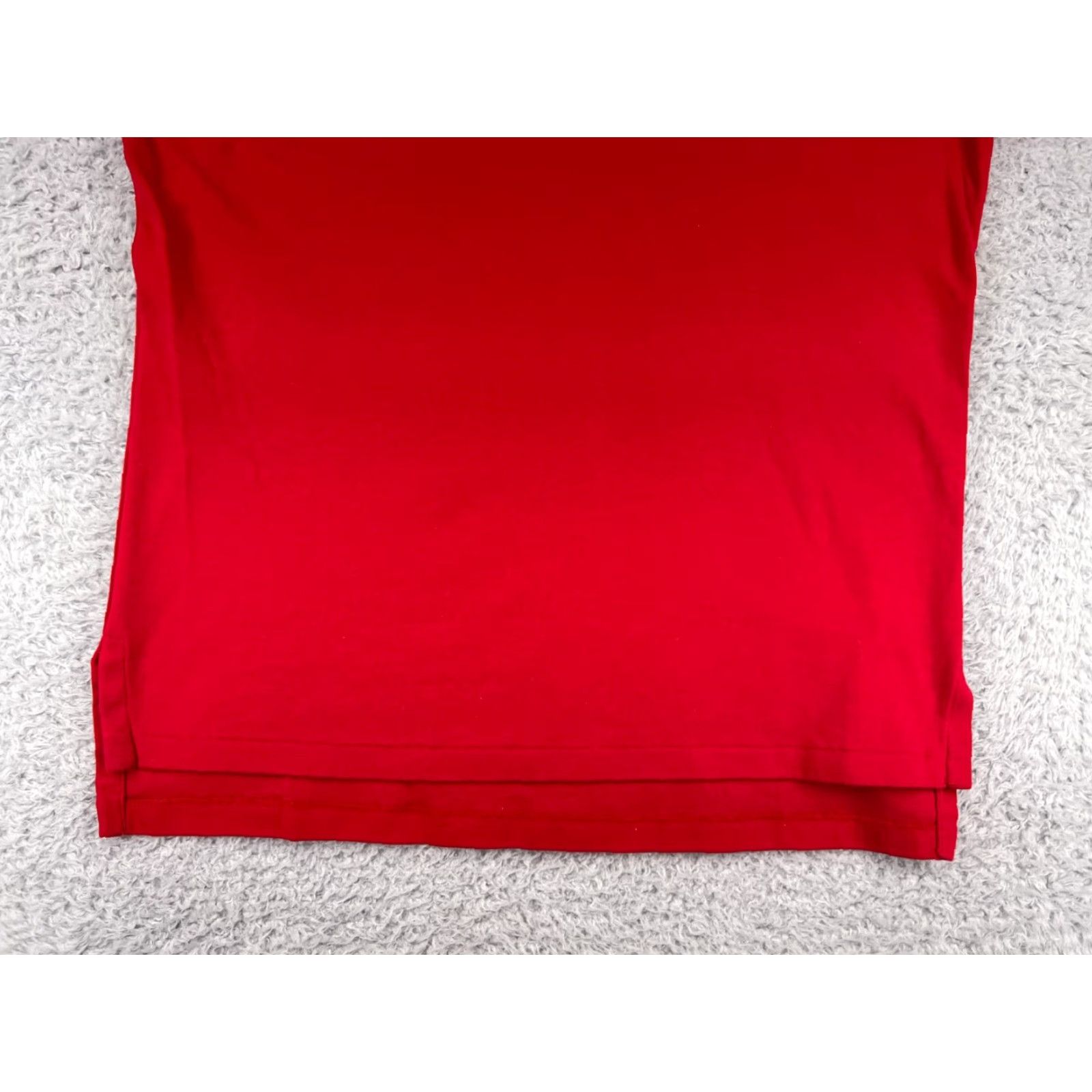 Lands' End Lands' End Polo Shirt Mens Large Red Waffle Knit Pattern Golf Golfer Work Wear Size US L / EU 52-54 / 3 - 5 Thumbnail
