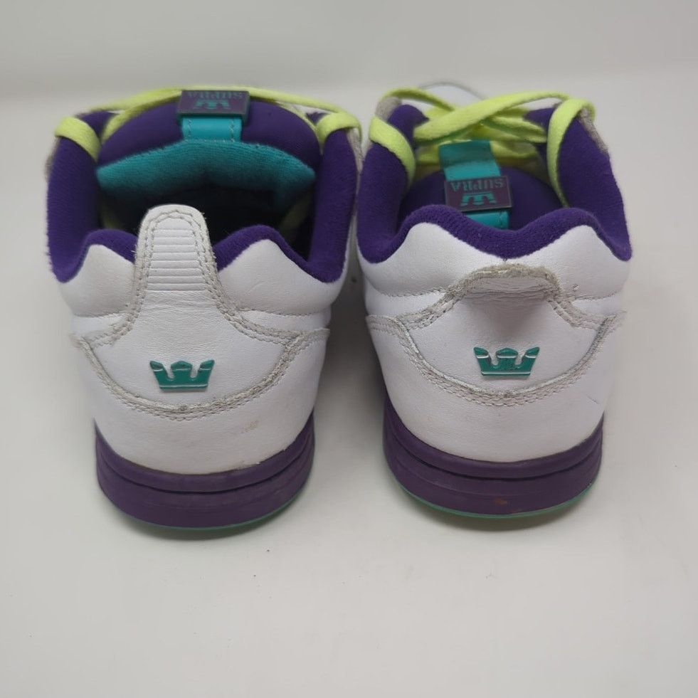 Supra Supra Cruizer White Sneaker Skateboarding Shoes Womens 9 Size US 9 / IT 39 - 5 Thumbnail