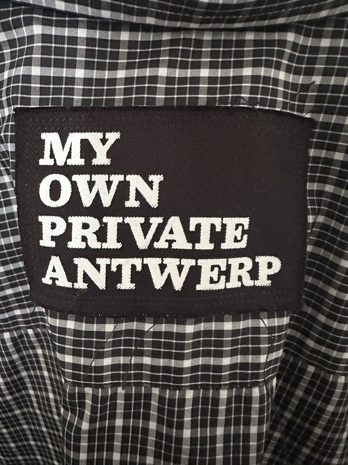 Raf Simons Raf Simons My Own Private Antwerp Plaid Shirt Size US M / EU 48-50 / 2 - 6 Thumbnail