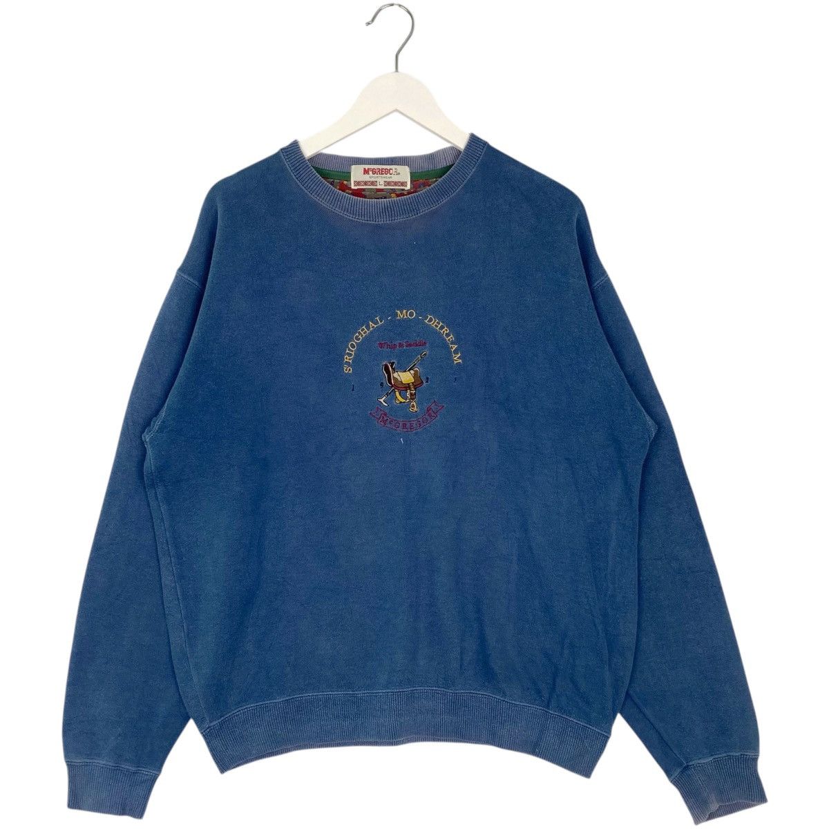 Vintage Vintage M Gregor Crewneck Sweatshirt Navy Blue Size L Size US L / EU 52-54 / 3 - 1 Thumbnail
