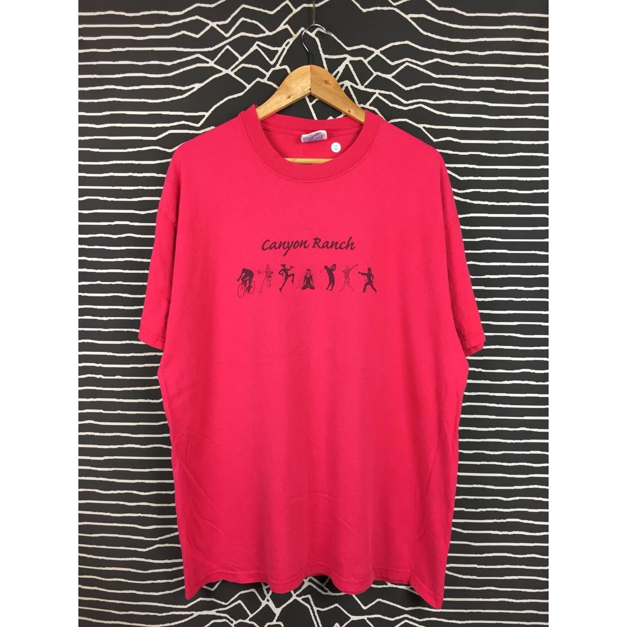 Hanes × Vintage Vtg Y2K Canyon Ranch The Berkshires Health Resort Tee Size US XL / EU 56 / 4 - 1 Thumbnail