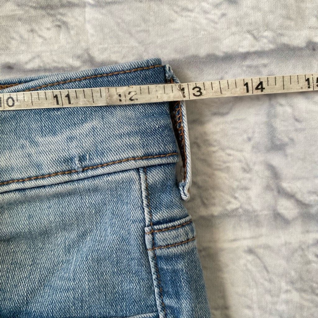 Express Express slim super high rise women 2 cotton blend distressed Size 26" / US 2 / IT 38 - 11 Thumbnail