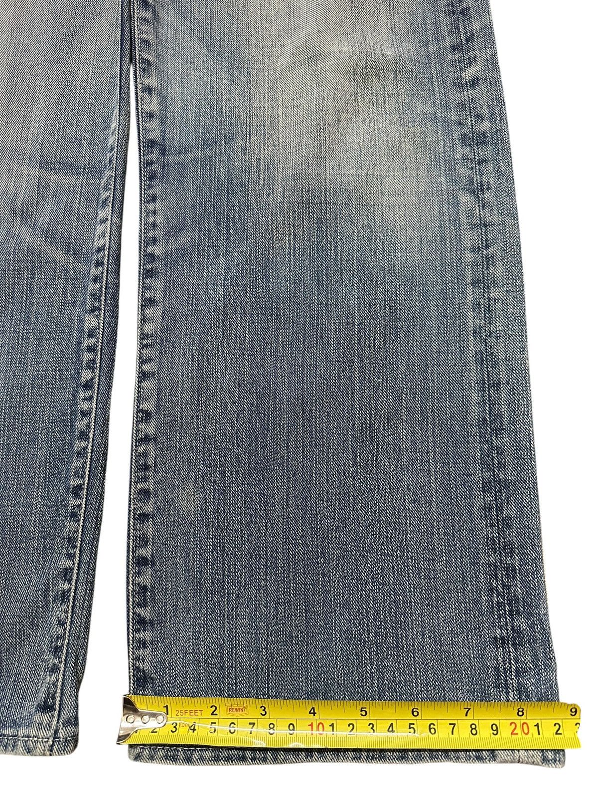 45rpm Vintage Japan 45Rpm Blue Faded Wash Style Loose Jeans Size US 30 / EU 46 - 18 Thumbnail