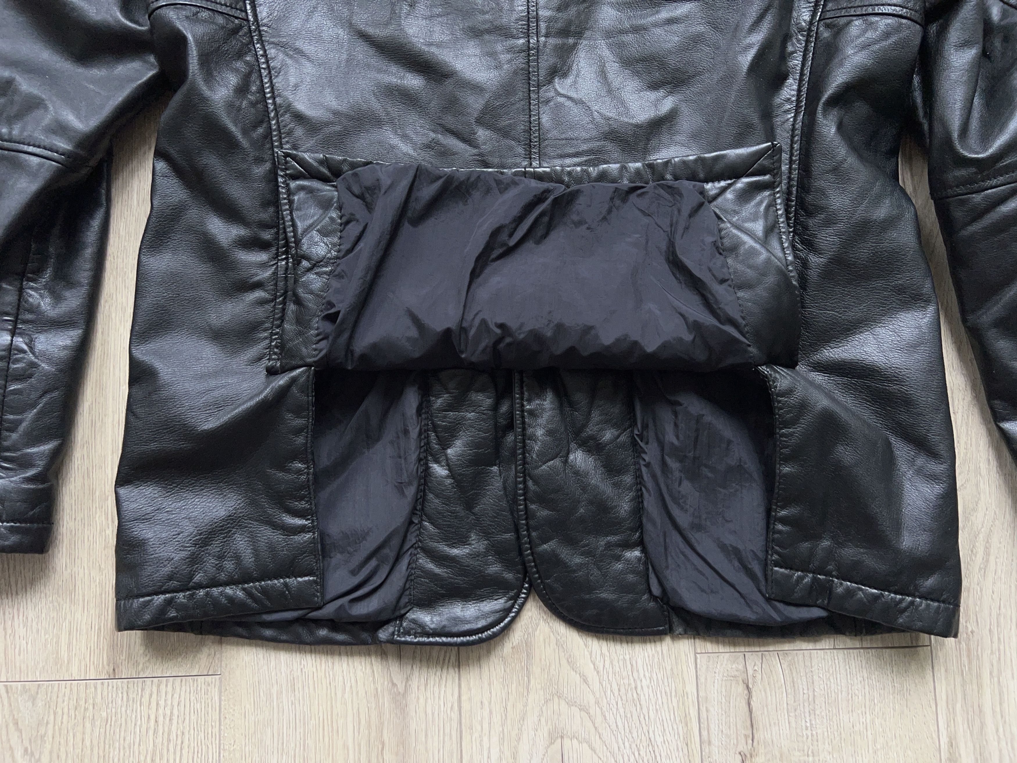 Strellson Mens Swiss Black Soft Leather Jacket Blazer Style Size 50 M Size US M / EU 48-50 / 2 - 19 Thumbnail