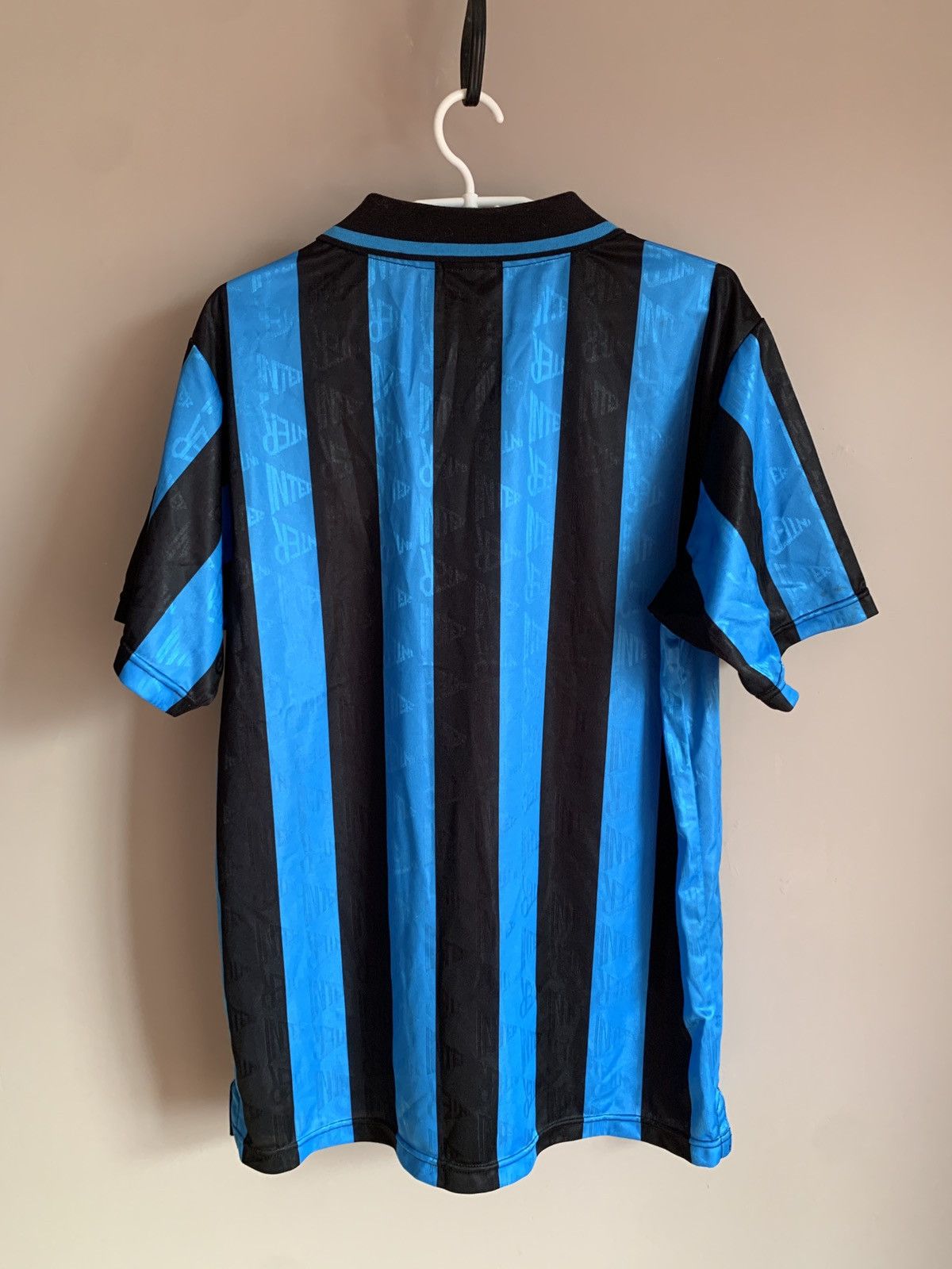 Vintage Internazionale Inter 1992 Football Shirt Retro Score Draw L Size US L / EU 52-54 / 3 - 2 Thumbnail