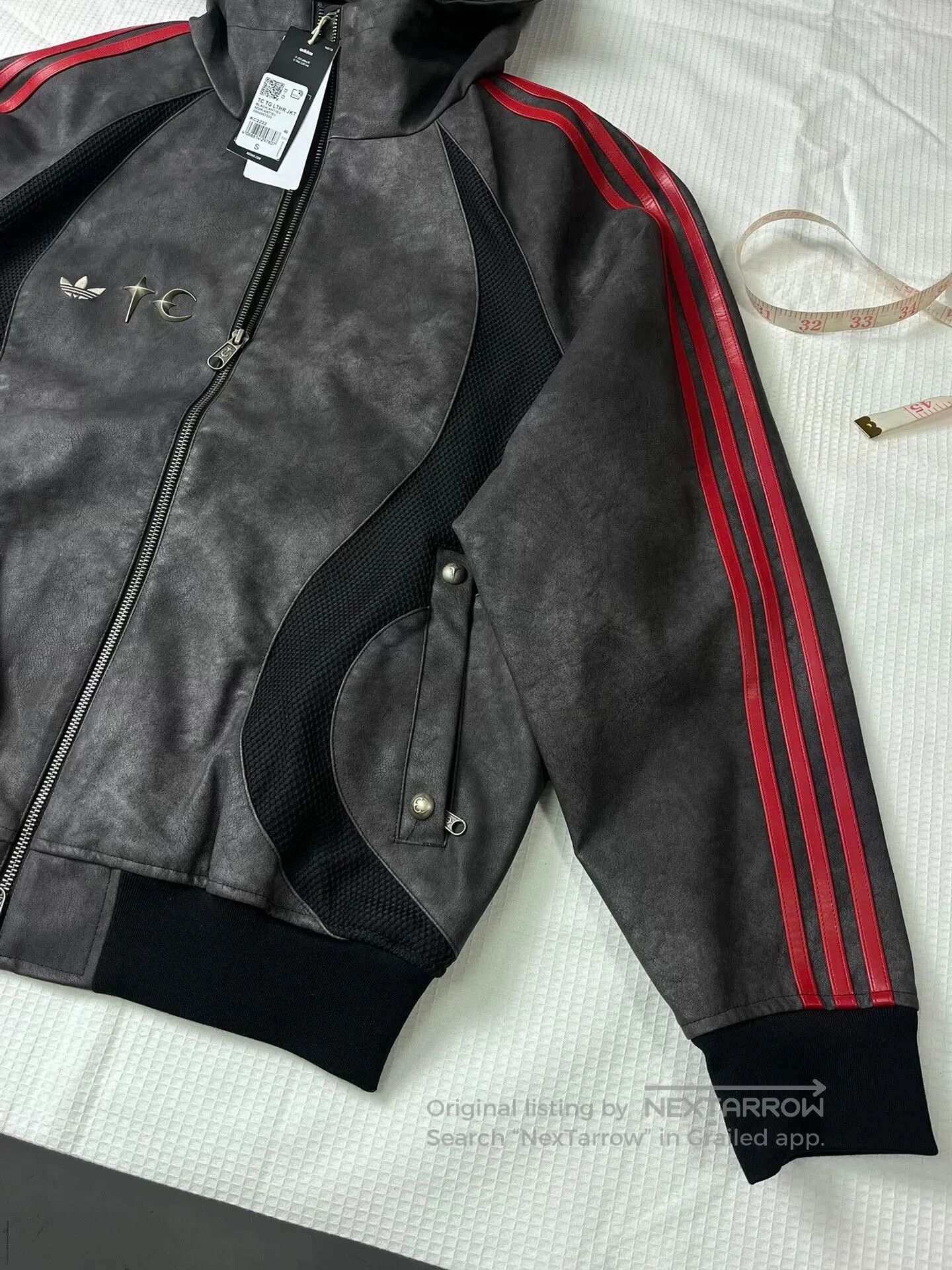 Adidas adidas originals x THUG CLUB LTHR JKT. Size US S / EU 44-46 / 1 - 3 Thumbnail