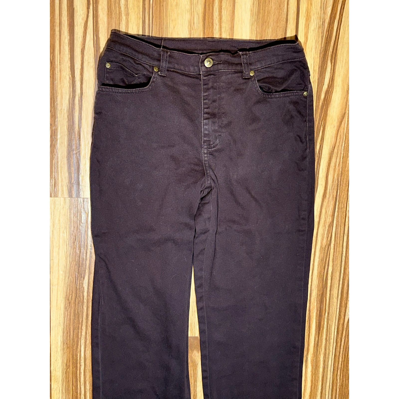 & Other Stories Brown Style And Co Straight Fit Jeans Size 26" / US 2 / IT 38 - 3 Thumbnail