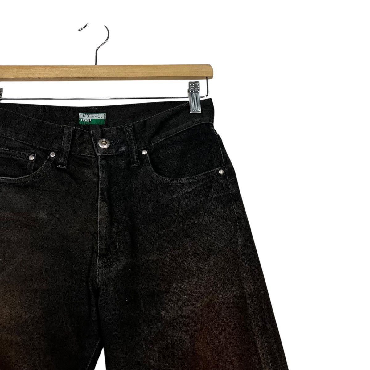 Paul Smith Vintage Paul Smith Black Denim Jeans Size 29" - 5 Thumbnail