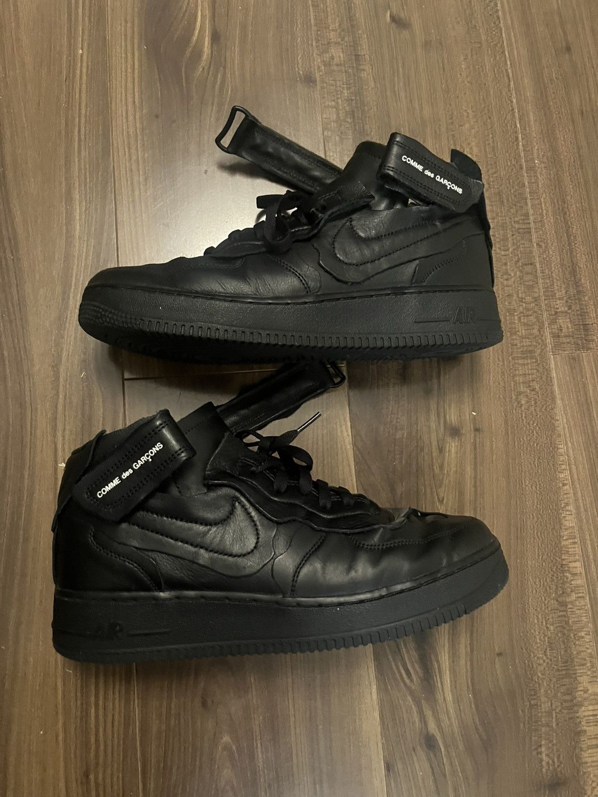 Comme des Garcons × Nike Comme des garcon nike air forces Size US 9 / EU 42 - 1 Thumbnail
