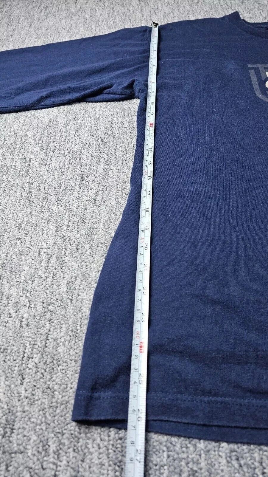 Nike Nike Center Logo Sweatshirt Vintage 90s USA Blue M Pullover Size US M / EU 48-50 / 2 - 9 Thumbnail