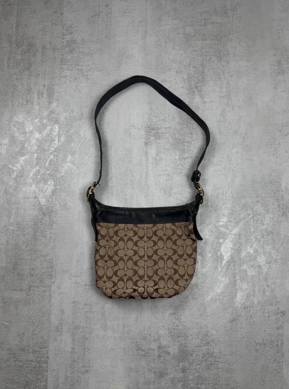 00s coach archive leather bag s1 黒 コーチ 00's archive coach