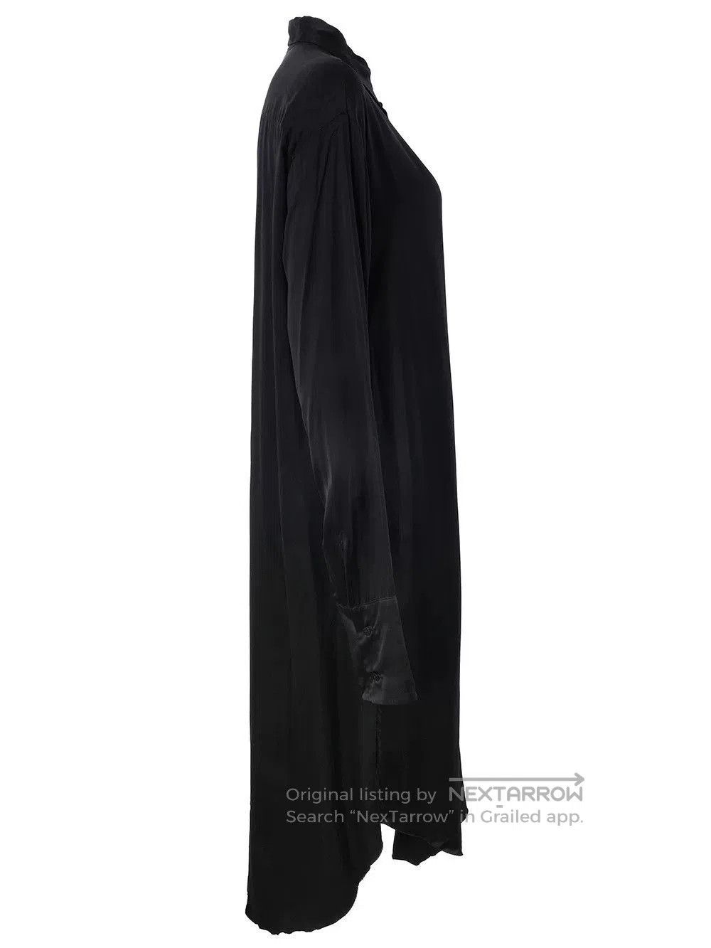 Elena Dawson Black Silk Dress by Elena Dawson. Size S / US 4 / IT 40 - 3 Thumbnail