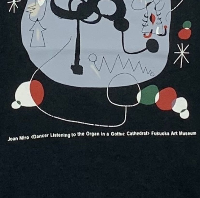 Other Vintage 90s JOAN MIRO art printed tee Size US L / EU 52-54 / 3 - 10 Thumbnail