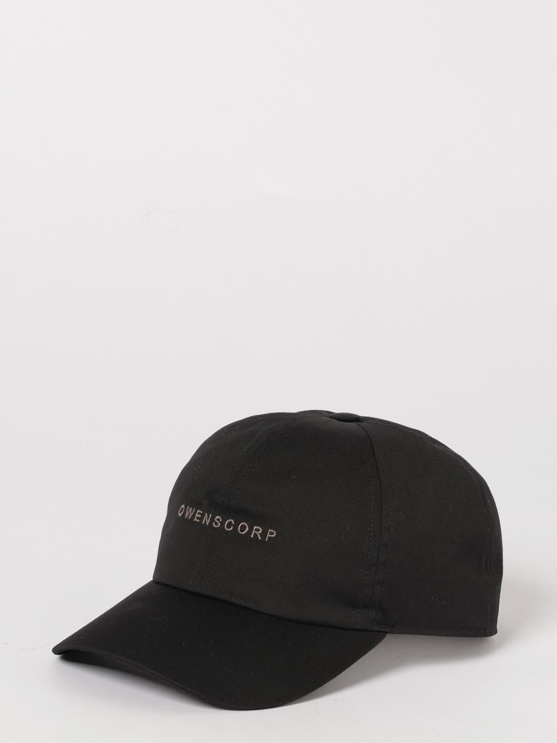Rick Owens Rick Owens Hat Men Black Size ONE SIZE - 1 Thumbnail