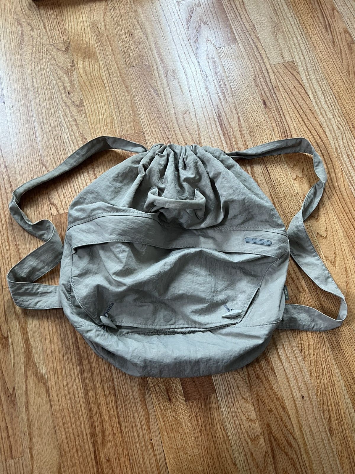 Hyein Seo Hyein Seo Beige Backsack Size ONE SIZE - 5 Thumbnail