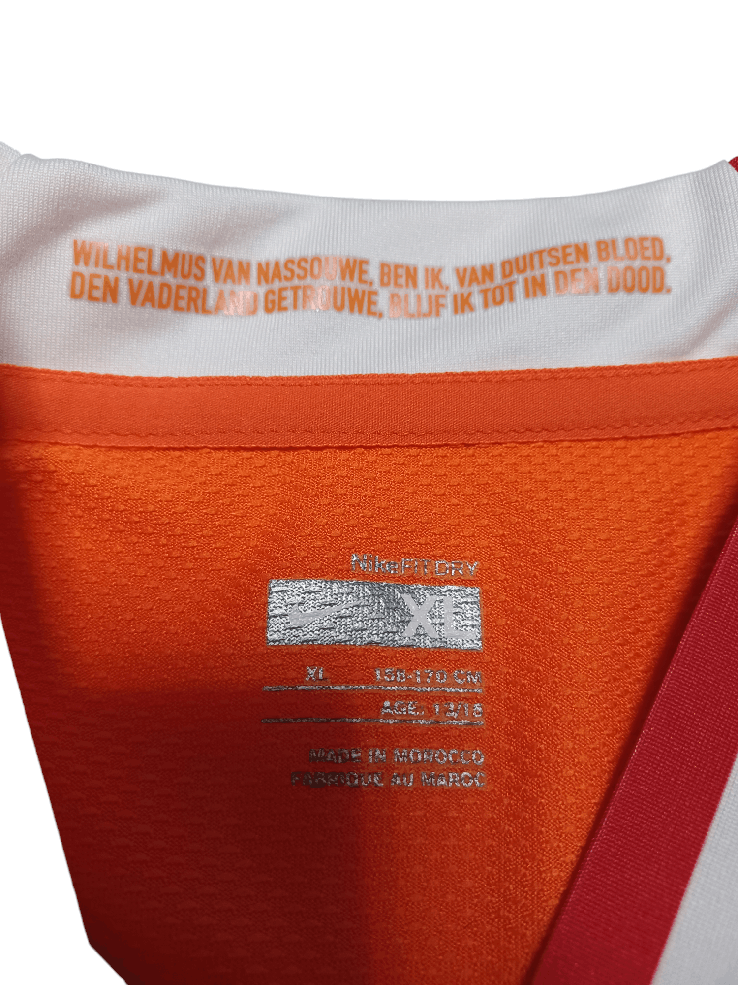 Nike UEFA EURO 2008 NETHERLANDS TEAM SOCCER FOOTBALL NIKE JERSEY Size US S / EU 44-46 / 1 - 5 Thumbnail
