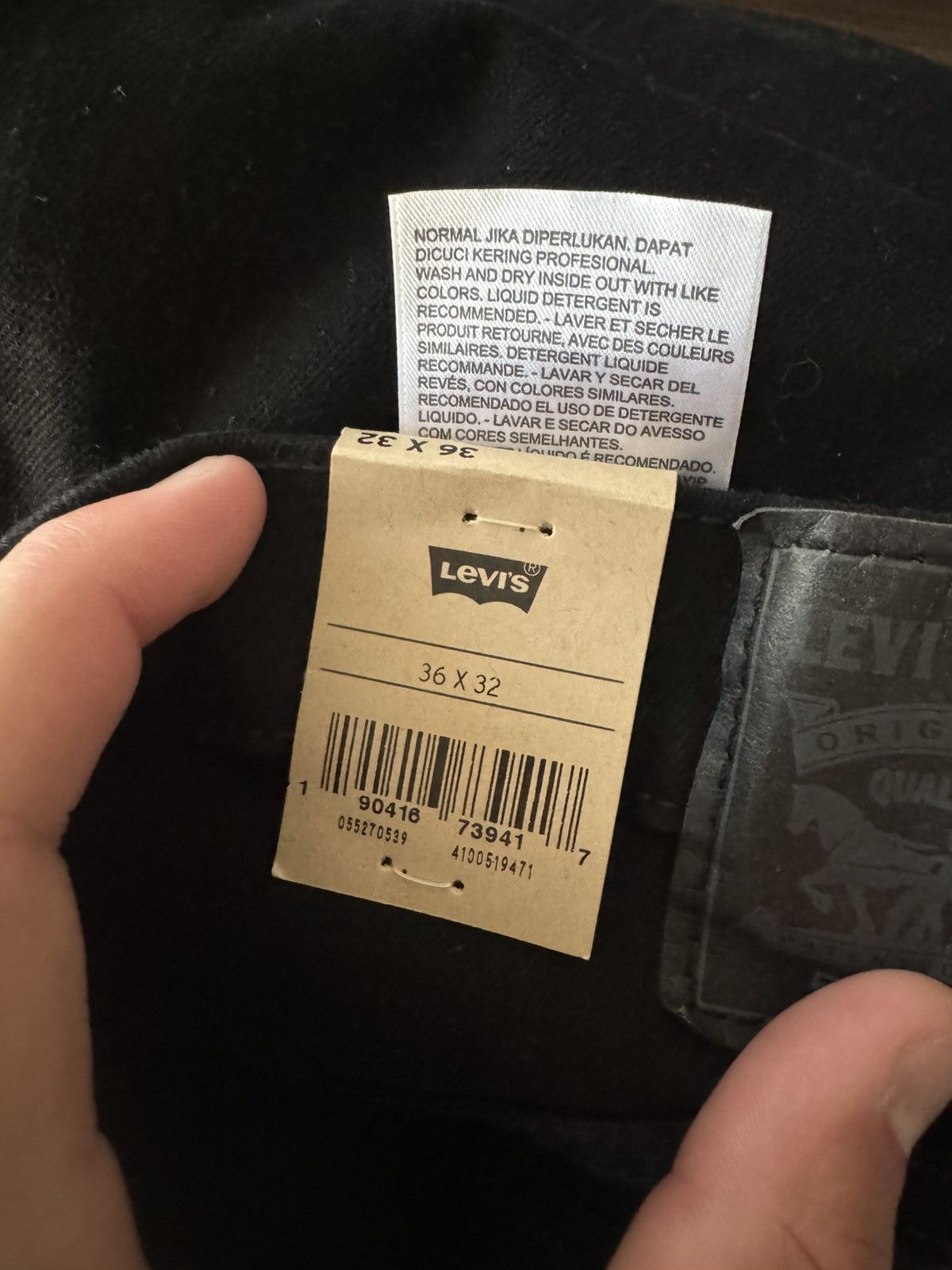 Levi's Levi’s Straight leg Denim Size US 36 / EU 52 - 4 Thumbnail