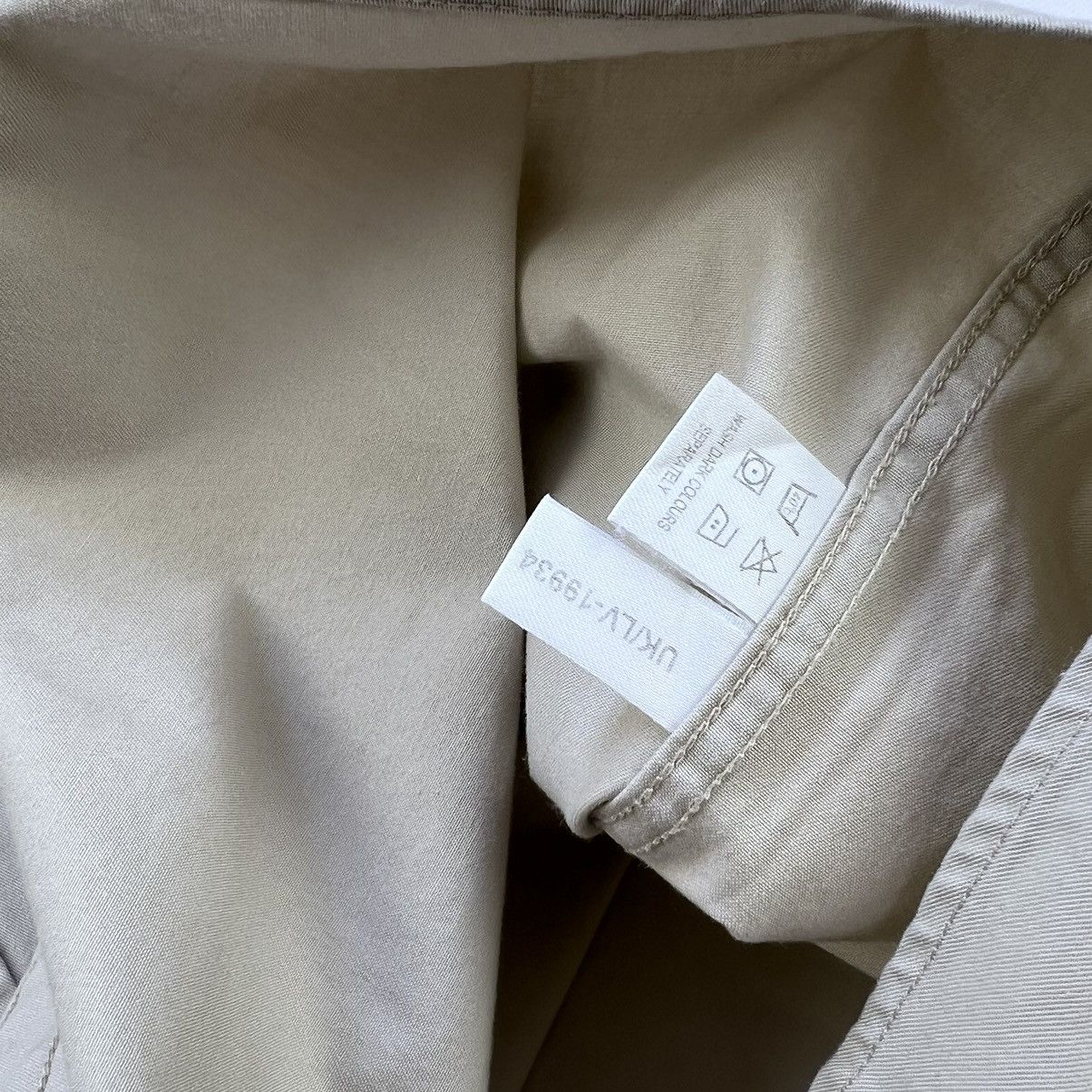 Vintage Vintage YSL beige short sleeve shirt Size US L / EU 52-54 / 3 - 4 Thumbnail